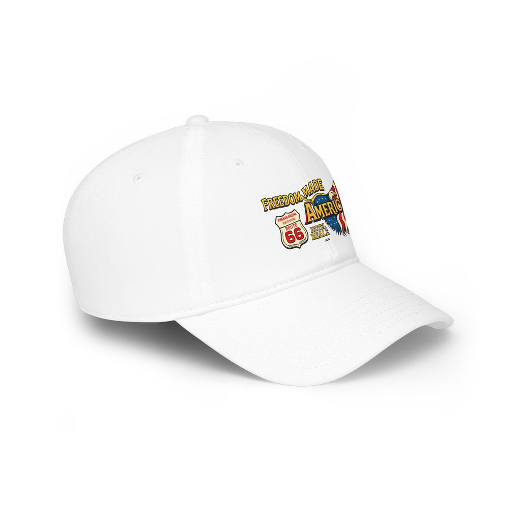 Freedom Made America Route 66 Flag Cap