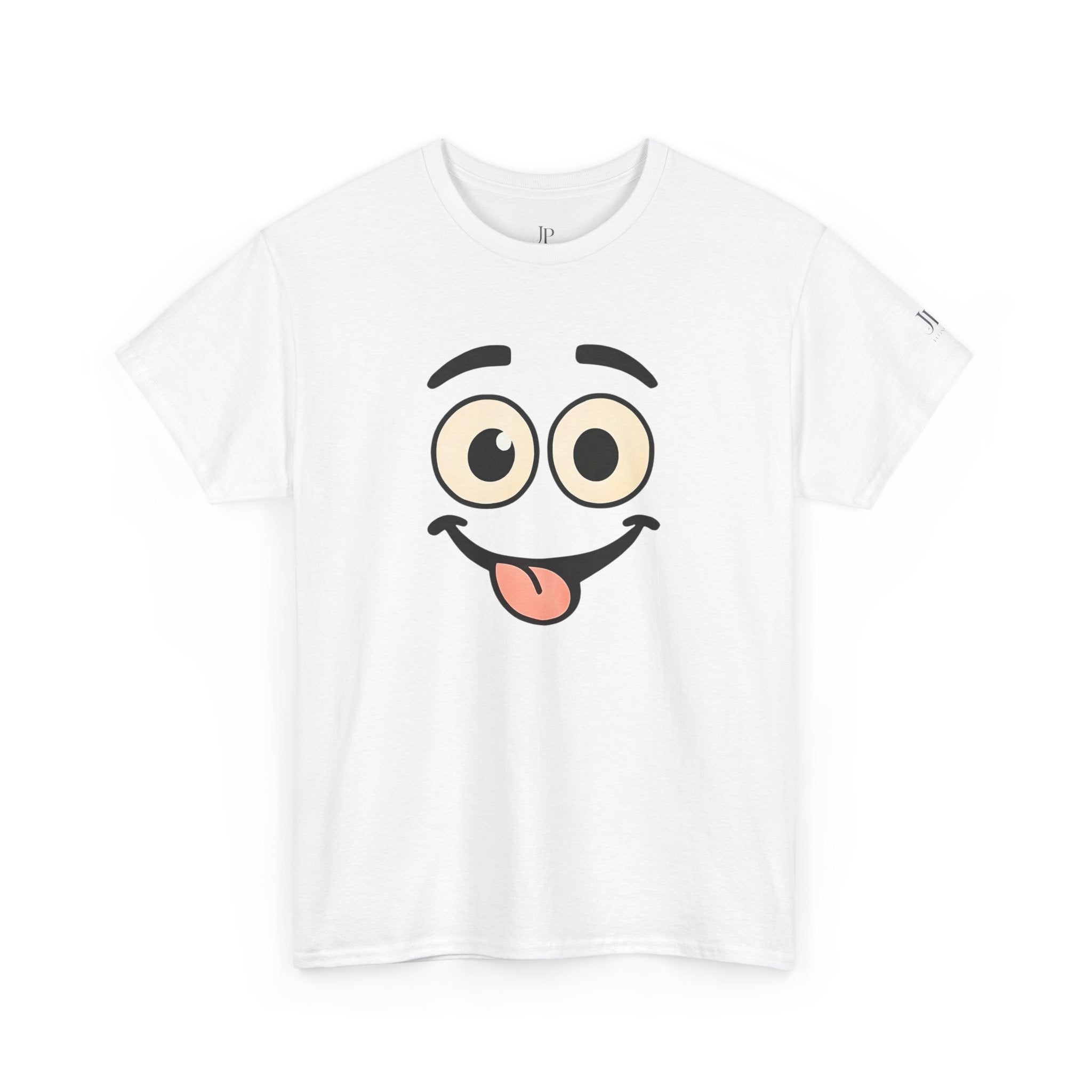 Goofy Smiley Face T-Shirt | Cute Tongue-Out Emoji Tee, JP Ellington Edition