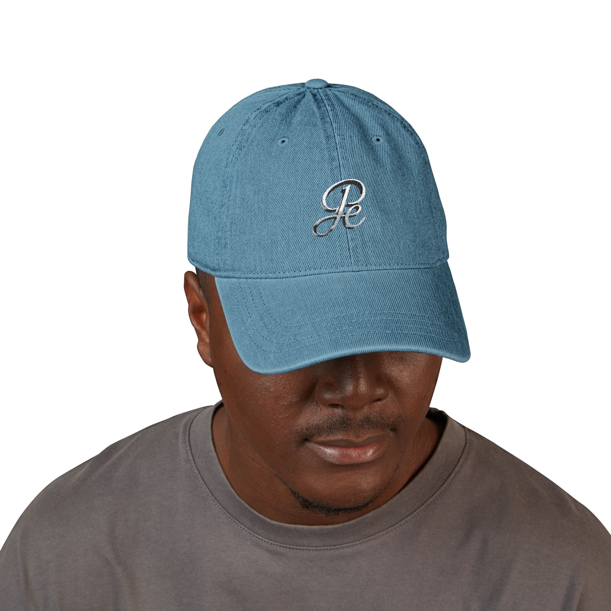JP Ellington Denim Baseball Cap | Monogram Lettering