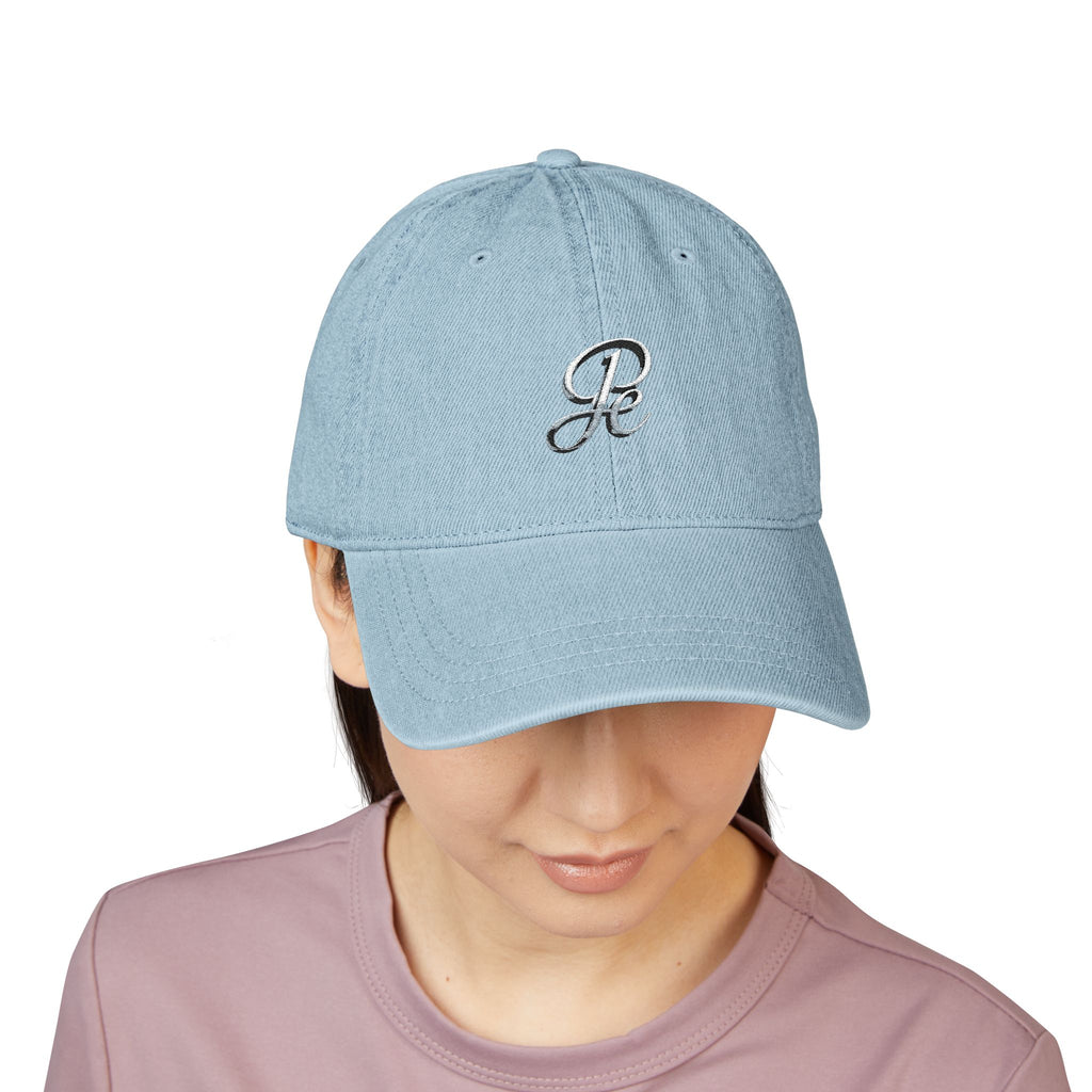 JP Ellington Denim Baseball Cap | Monogram Lettering