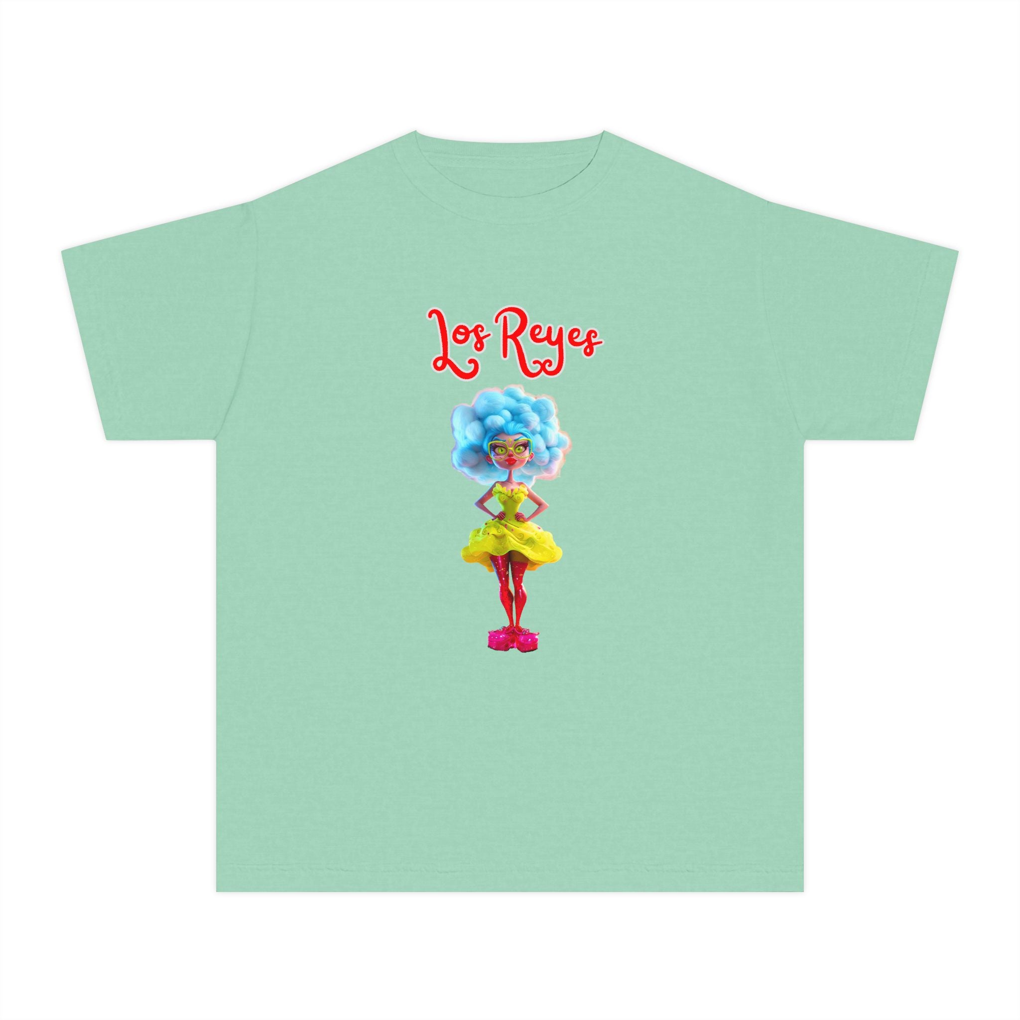 Los Reyes buntes Kinder T-Shirt | Kinder Baumwollshirt von JPE