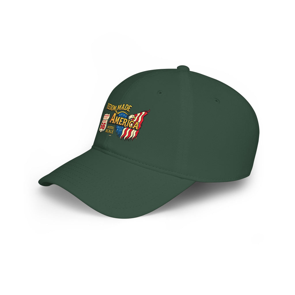 Freedom Made America Route 66 Flag Cap