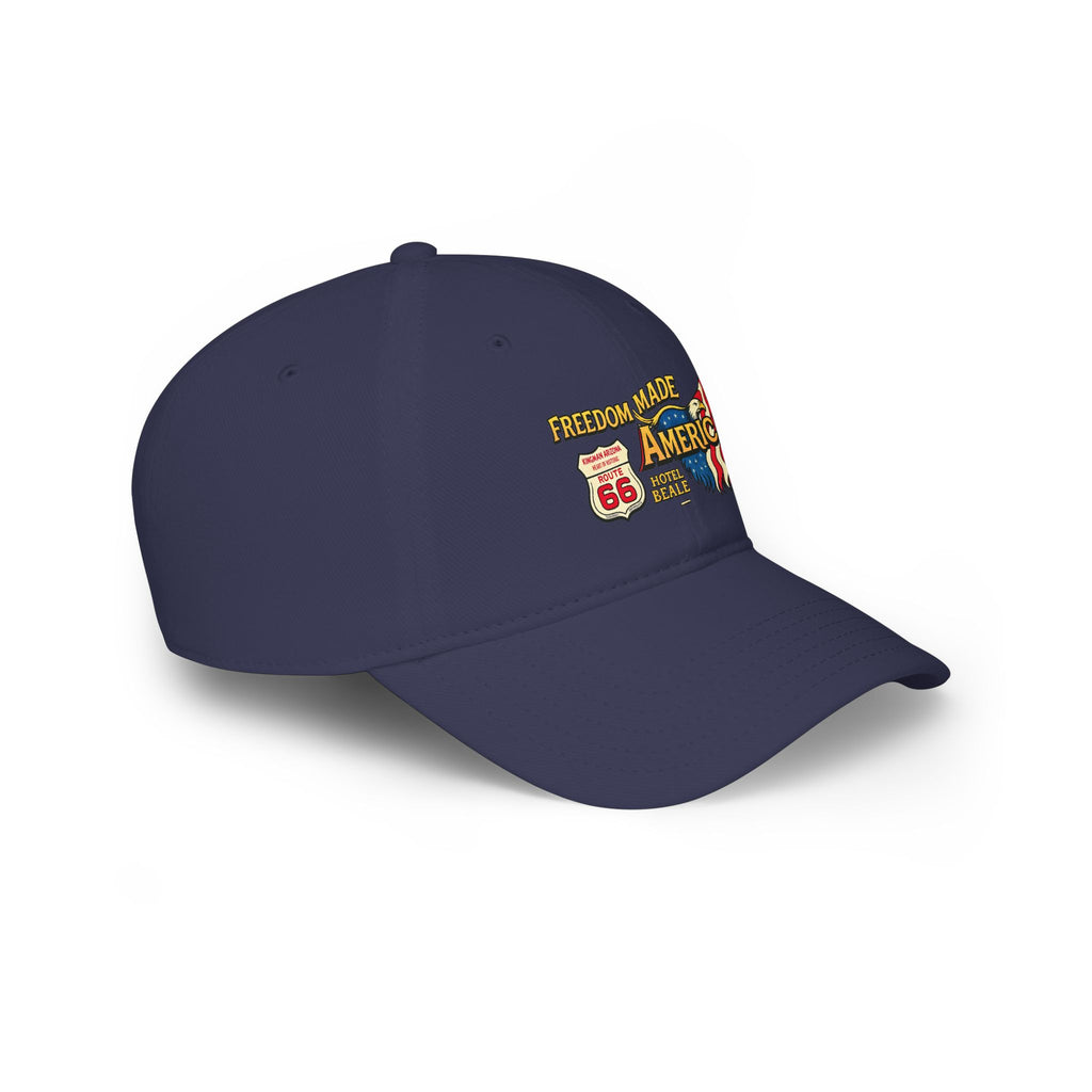 Freedom Made America Route 66 Flag Cap