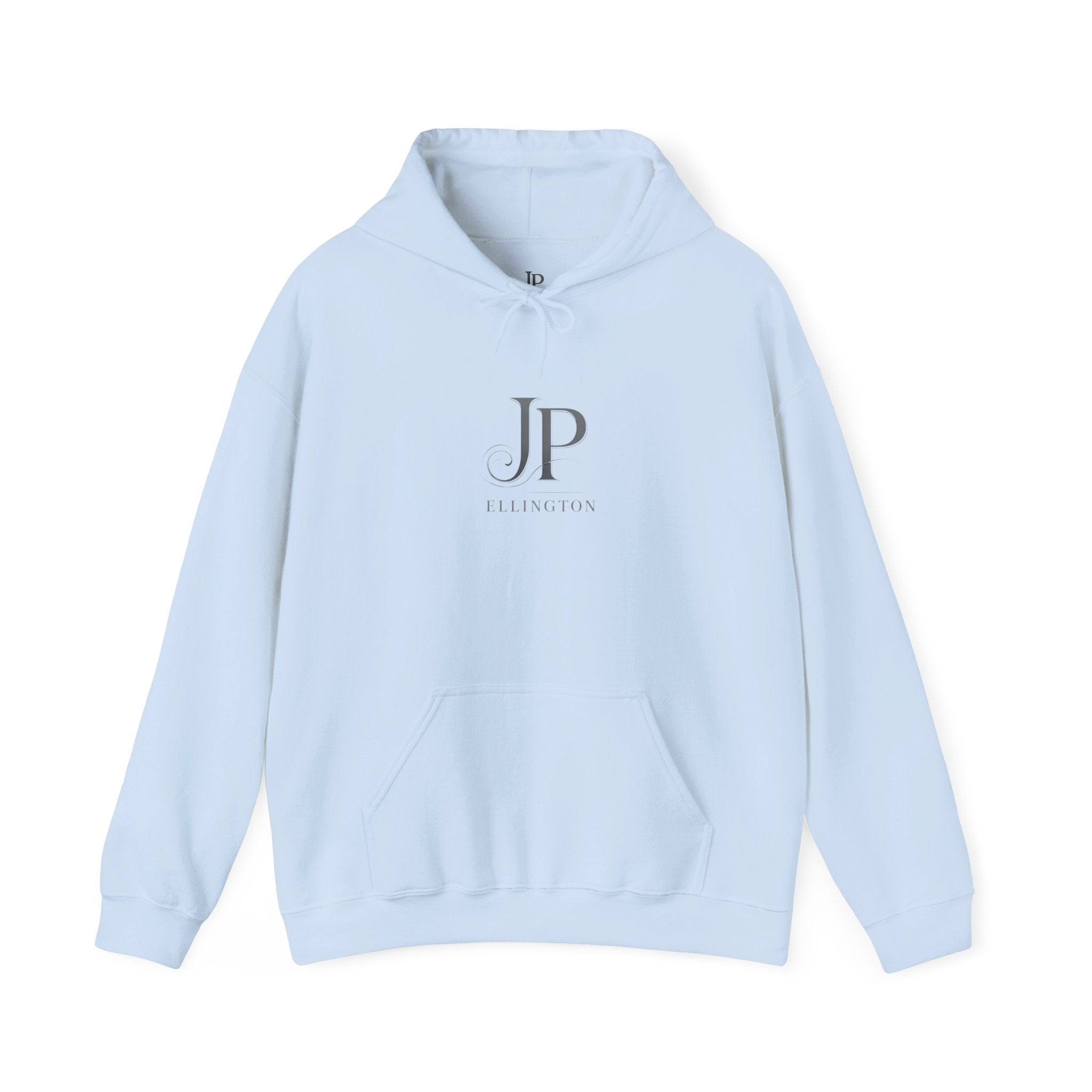 JP Monogramm Minimalistischer Hoodie | Initialen-Logo-Sweatshirt