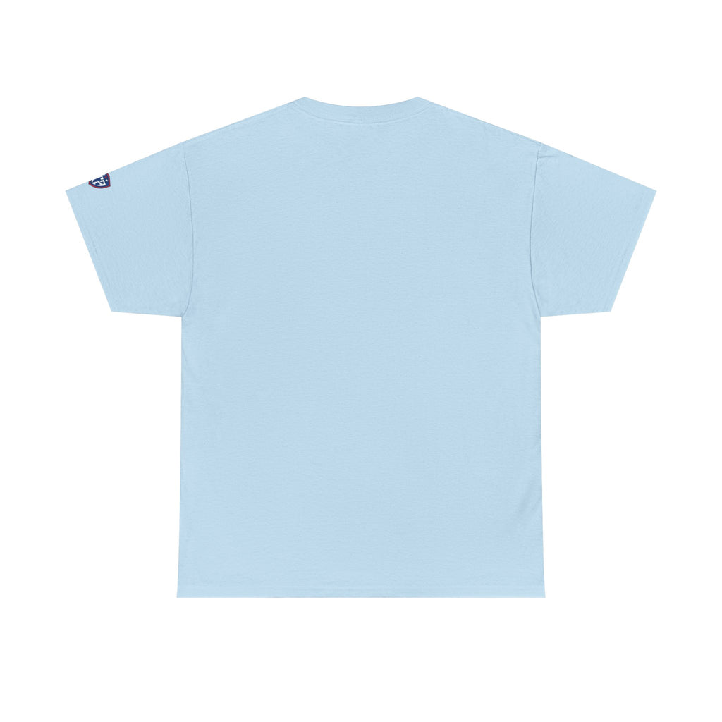 Tough Attack Tee | Sports Slogan, Retro College Lettering, Titan Athletic, JP Ellington
