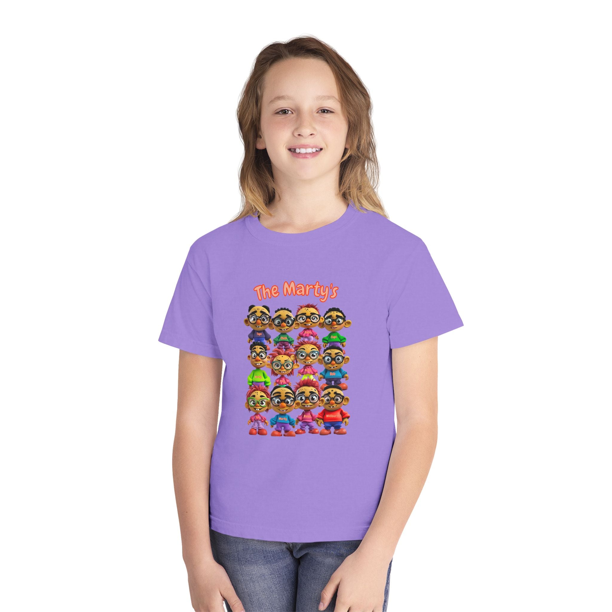 The Martys Cartoon T-Shirt | JPE Kids Graphic Character Shirt