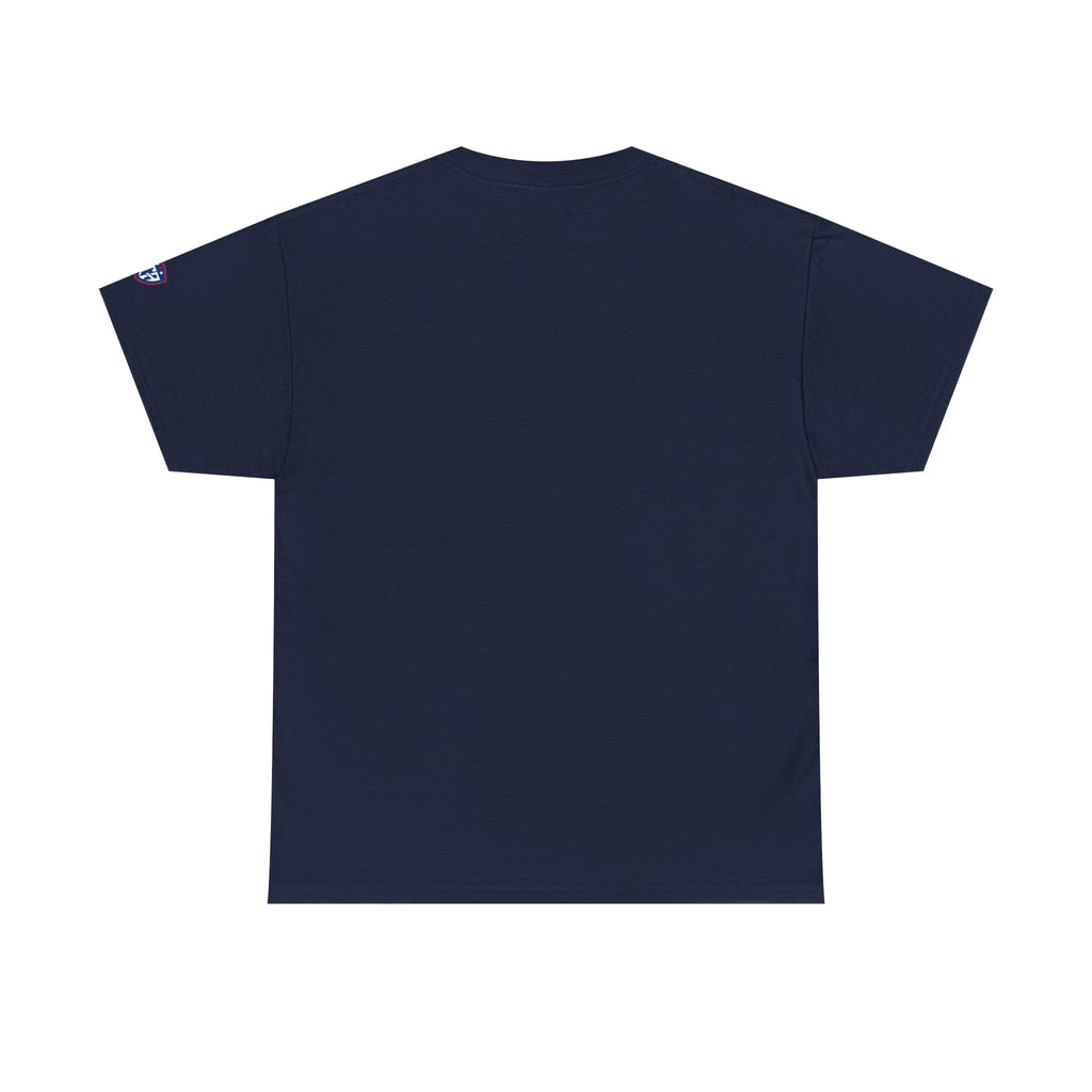 Tough Attack Tee | Sports Slogan, Retro College Lettering, Titan Athletic, JP Ellington