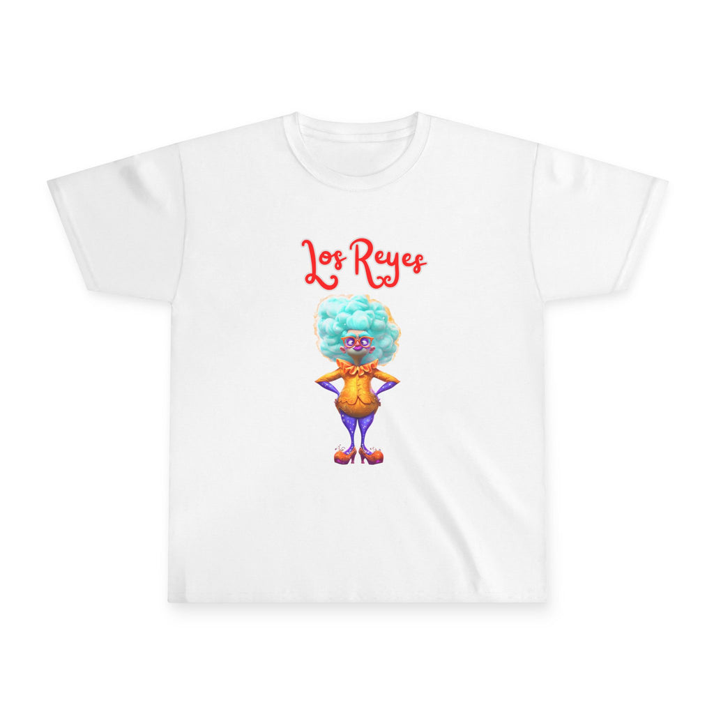 Los Reyes character graphic Tee | JPE Kids cotton t-shirt