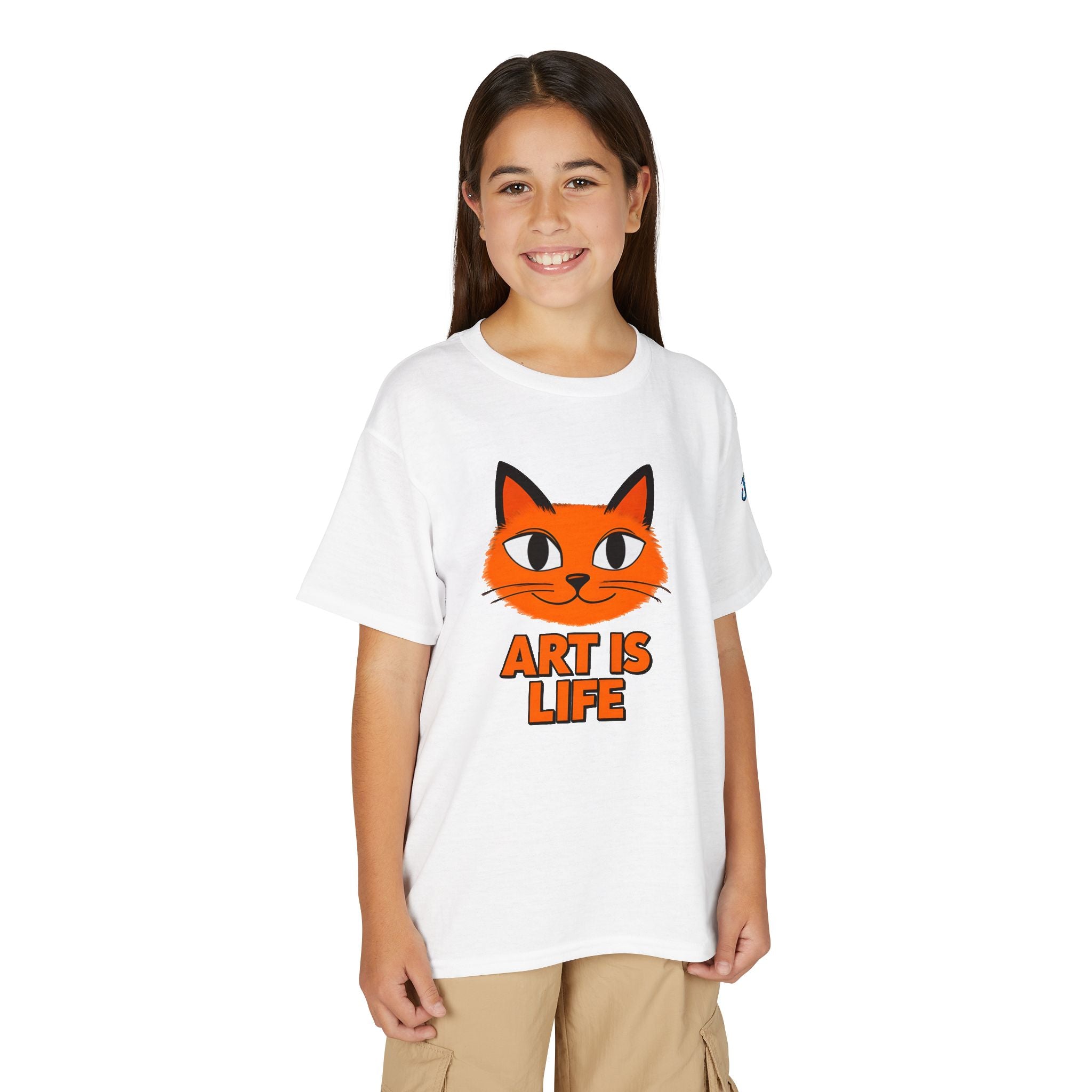 Art Is Life Youth T-Shirt | Kids Graphic Tee, JPE Kids Edition