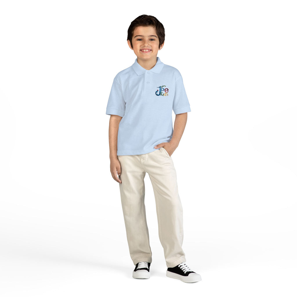 Colorful Kids Polo | Embroidered Hope Logo, JPE Kids