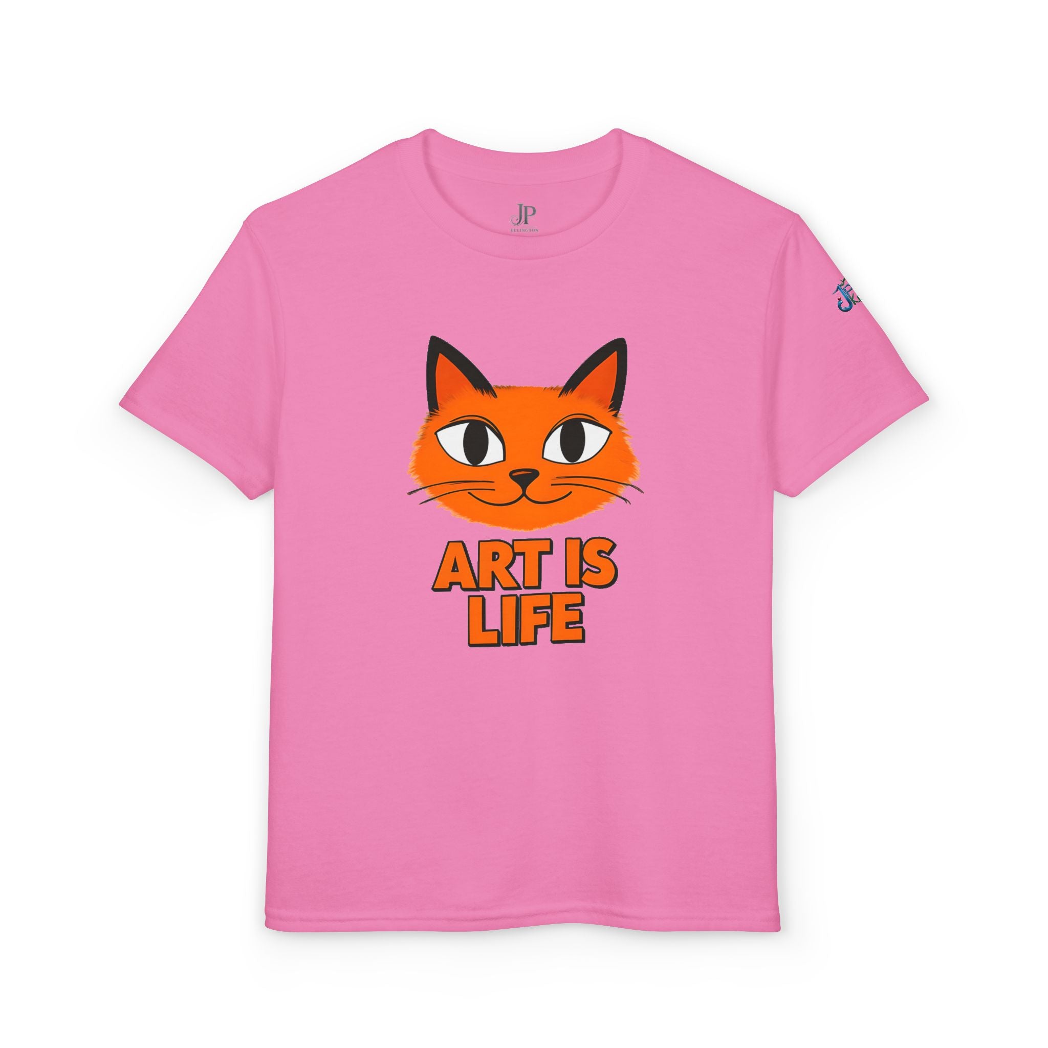 Art Is Life T-Shirt für Jugendliche | Grafik-T-Shirt für Kinder, JPE Kids Edition