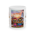 The Martys cartoon characters Mug | personalized family name ceramic mug