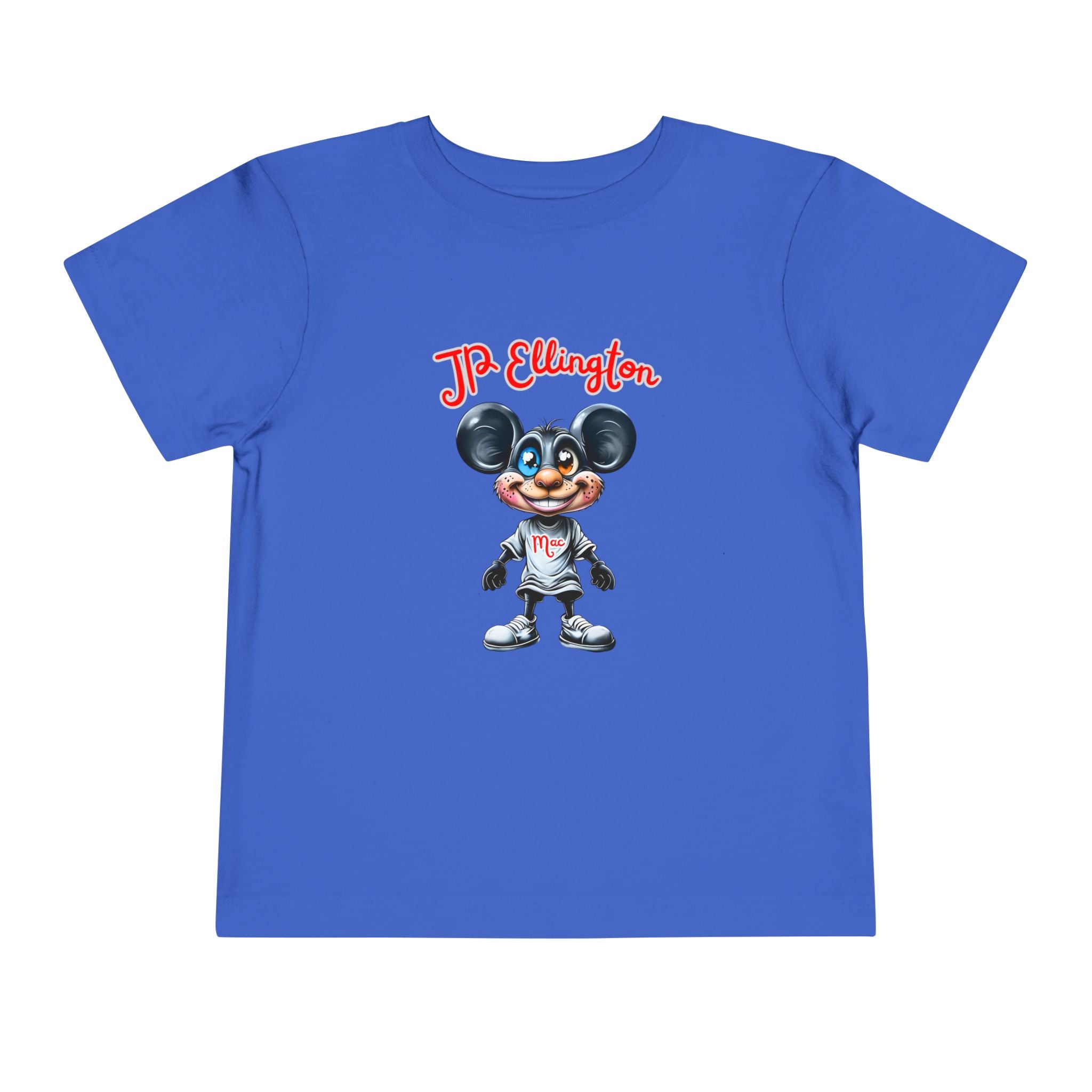 JP Ellington Cartoon Maus Charakter T-Shirt | Maus-Illustration im Vintage-Stil