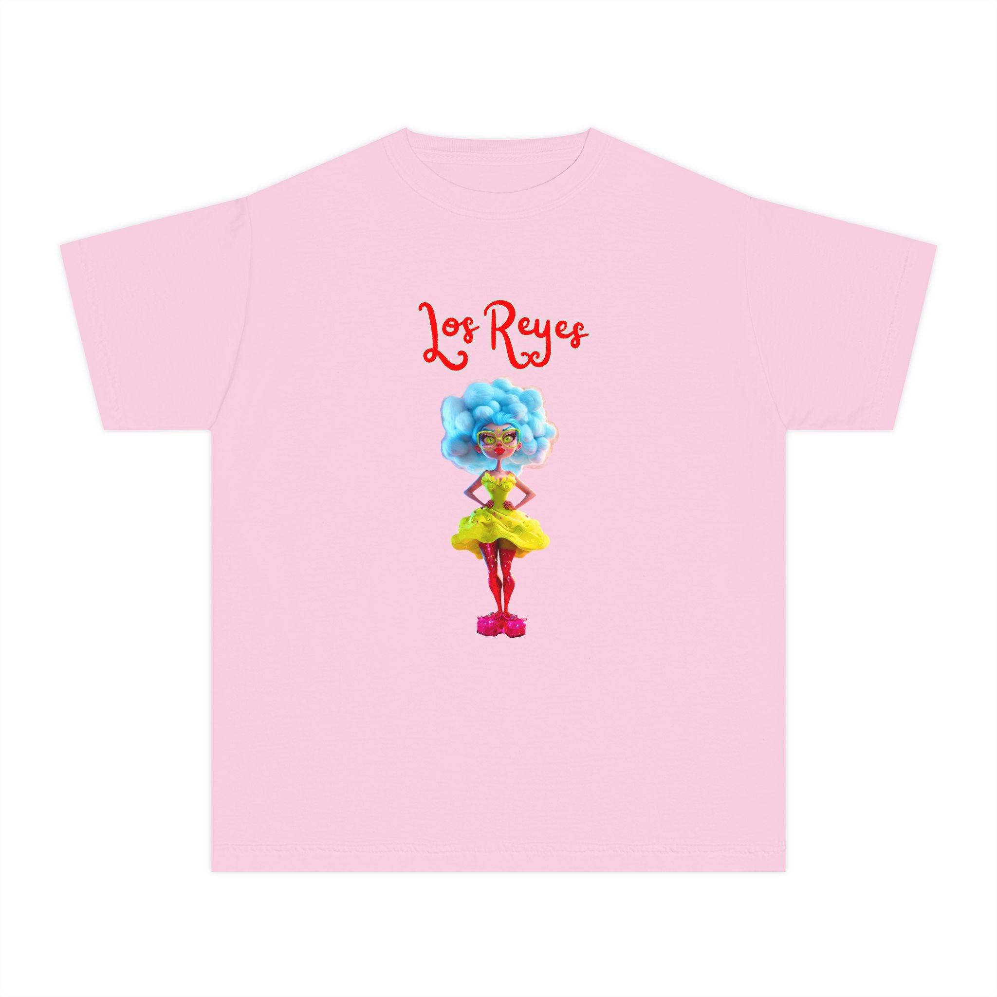 Los Reyes buntes Kinder T-Shirt | Kinder Baumwollshirt von JPE