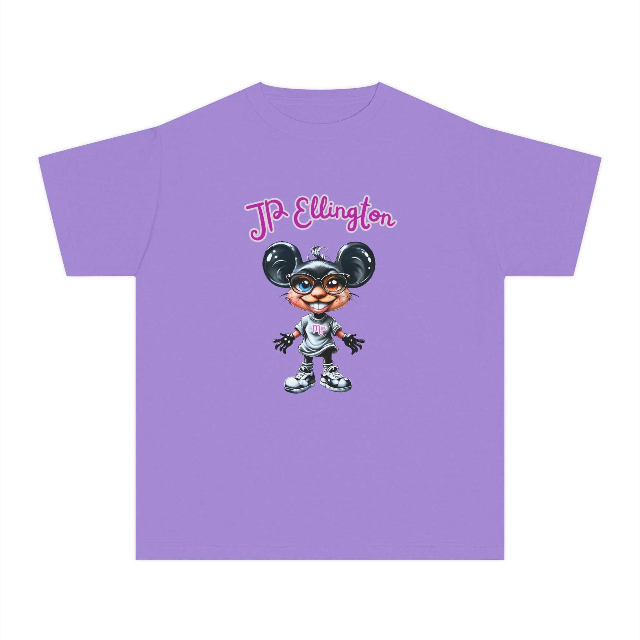 JP Ellington Maus Charakter T-Shirt | Niedliches Cartoon Kinder-Shirt