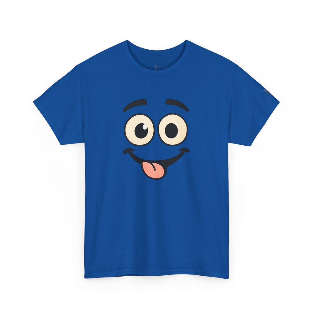 Goofy Smiley Face T-Shirt | Cute Tongue-Out Emoji Tee, JP Ellington Edition
