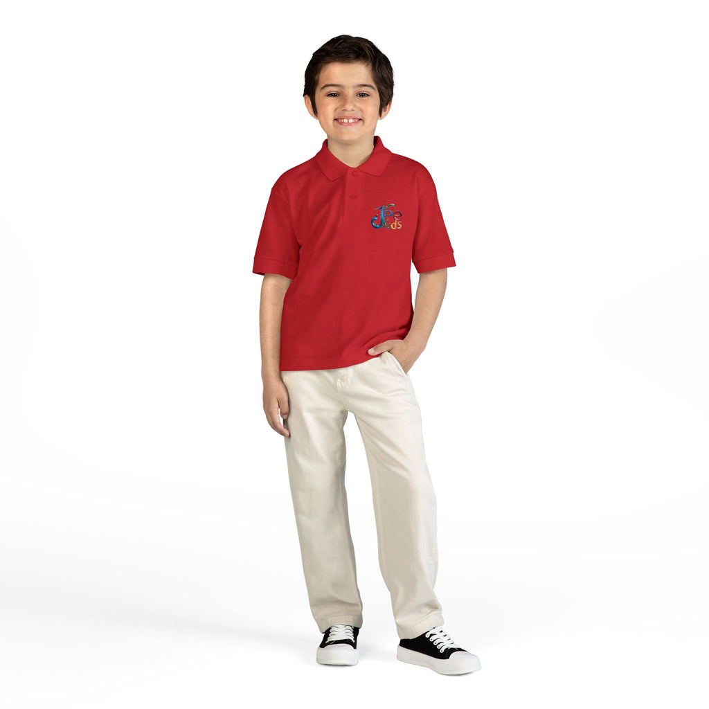 Colorful Kids Polo | Embroidered Hope Logo, JPE Kids