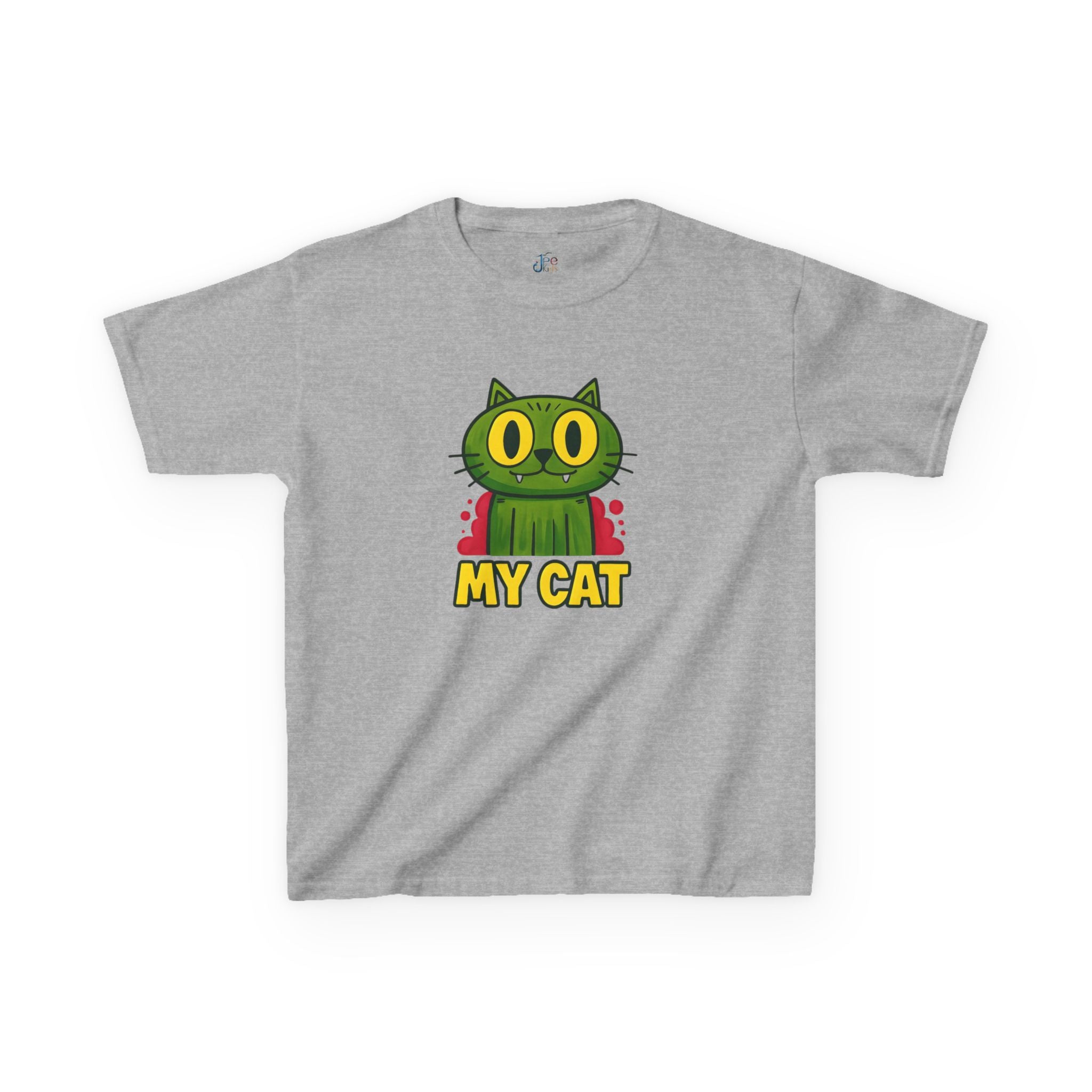 Katzen-T-Shirt | Kinder-T-Shirt, Süßes Haustier-Design
