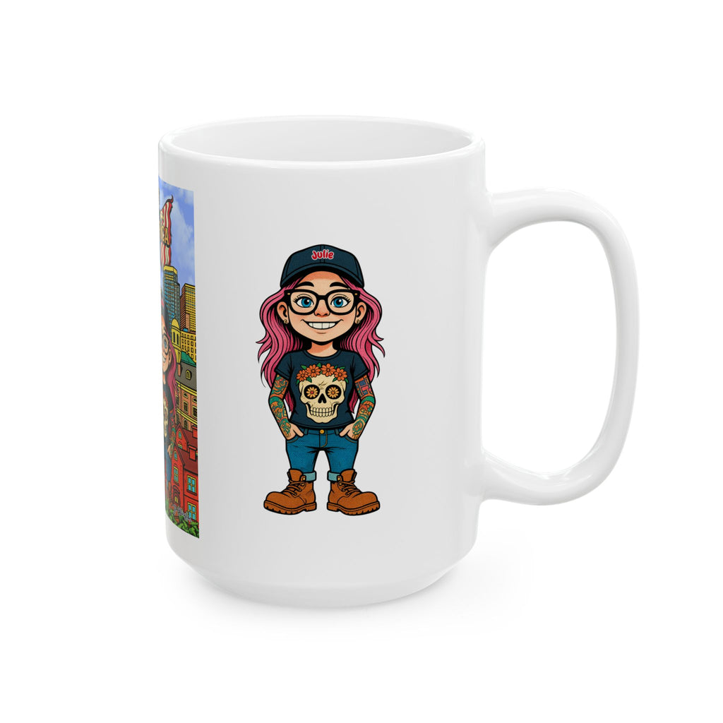 Freedom made America mug | USA Coffee Cup - Bosten coffee mug
