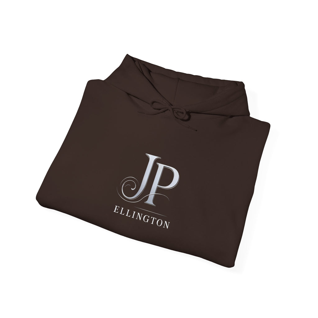 JP Ellington Hoodie | Elegant Initials Logo Sweatshirt