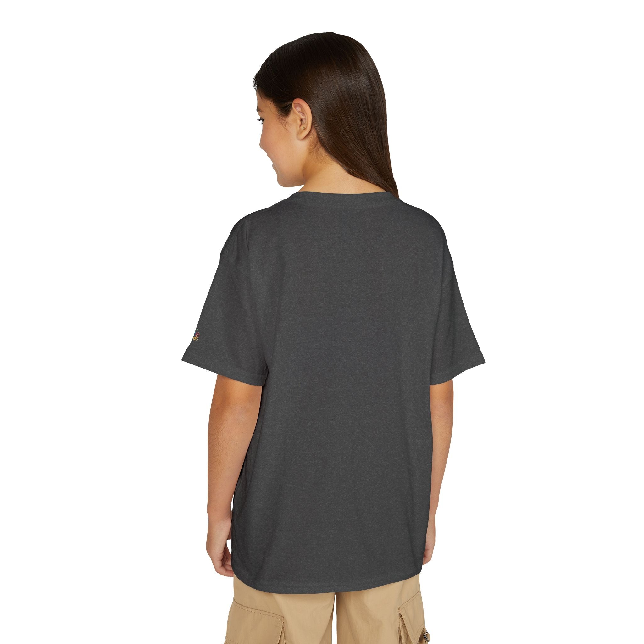 Cosmic Cadets alien head Youth T-Shirt | retro space, neon sci-fi, JPE Kids