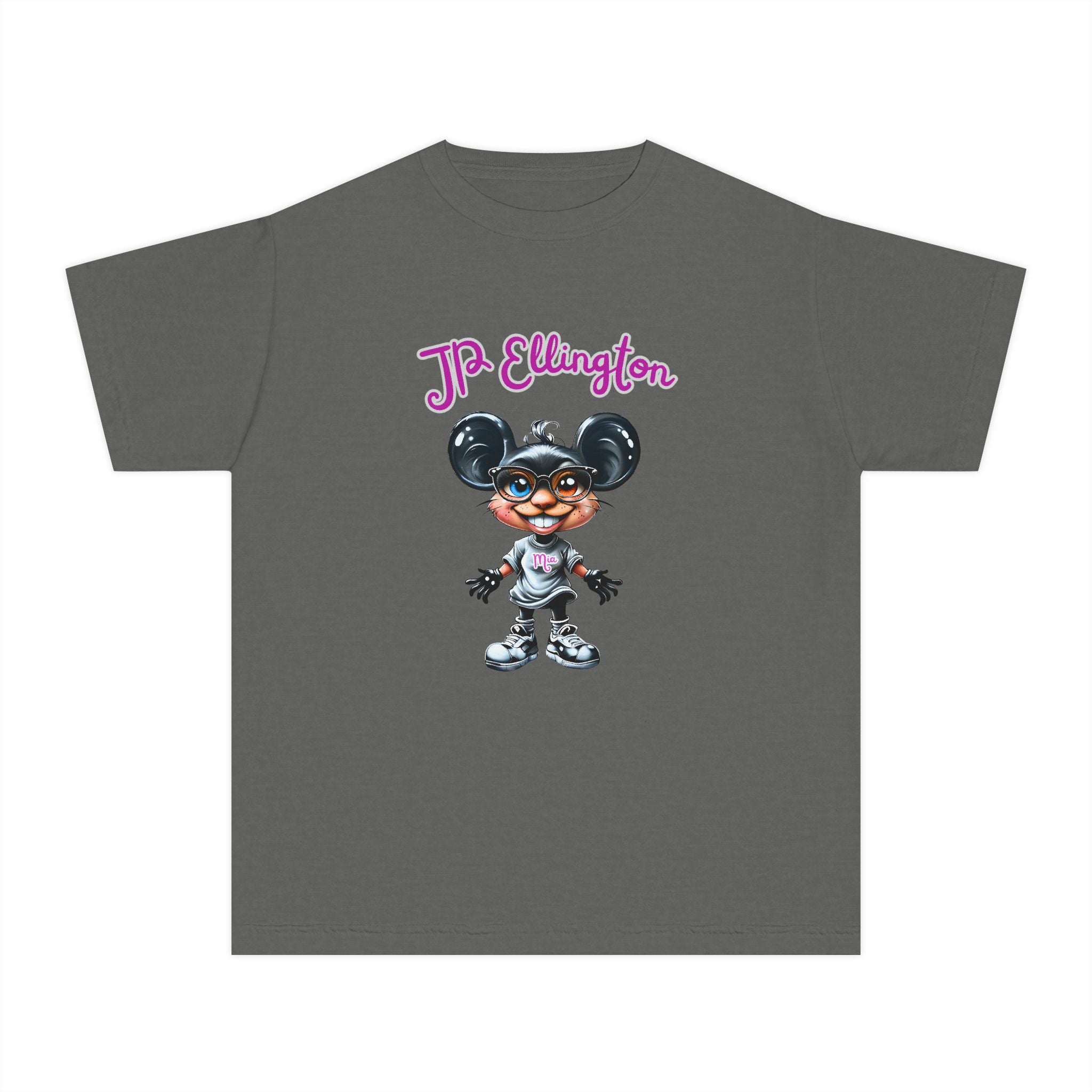 JP Ellington Maus Charakter T-Shirt | Niedliches Cartoon Kinder-Shirt