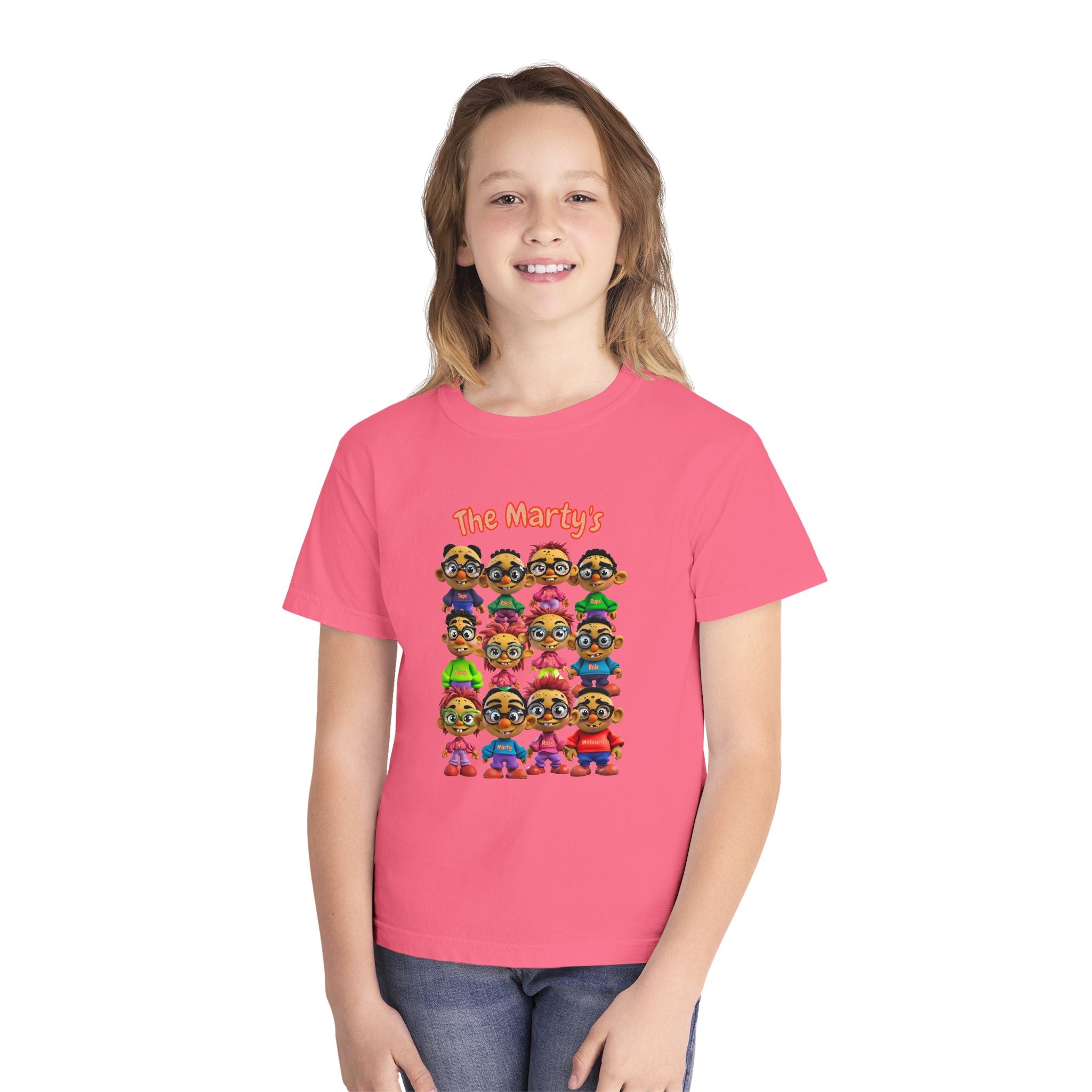 The Martys Cartoon T-Shirt | JPE Kids Graphic Character Shirt