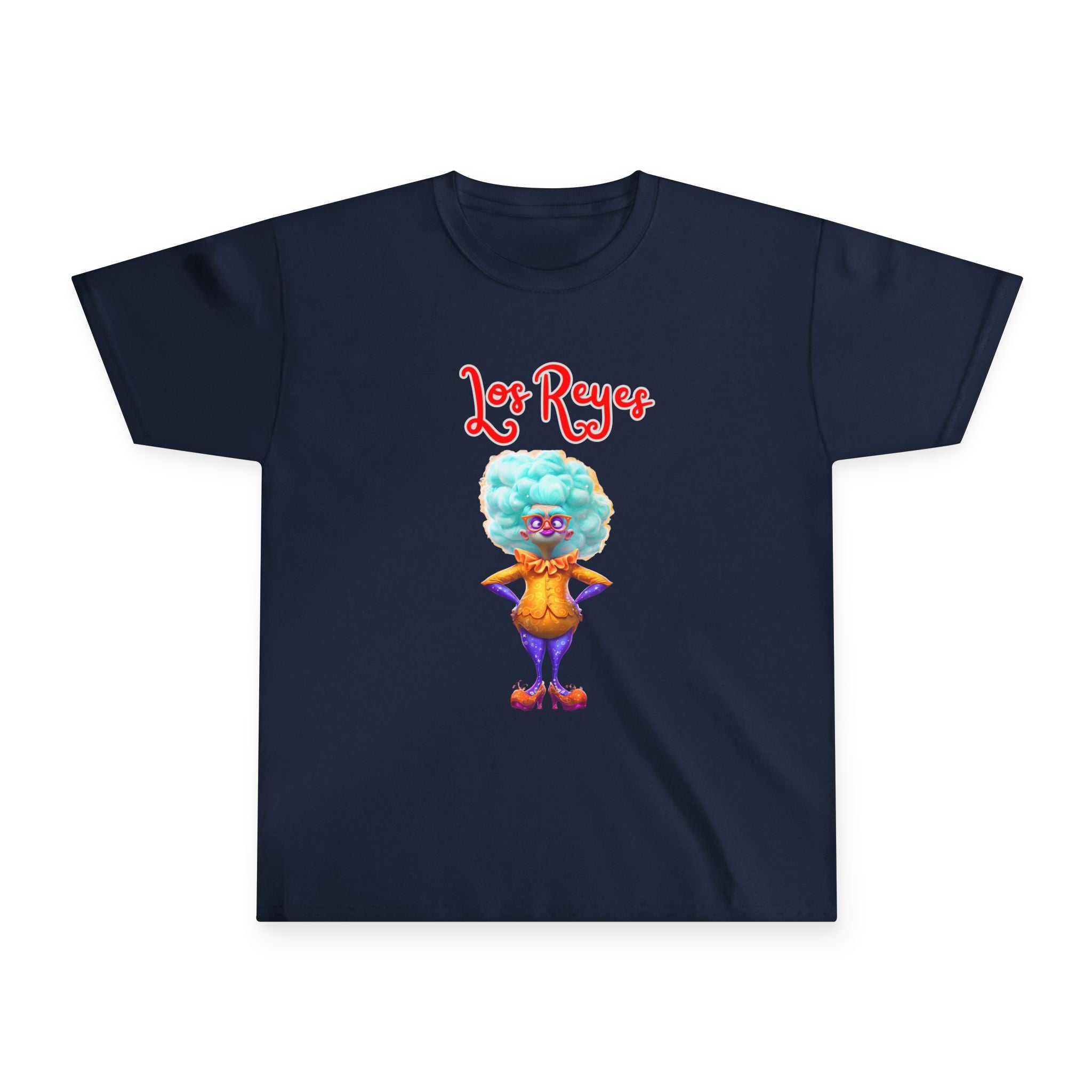 Los Reyes character graphic Tee | JPE Kids cotton t-shirt