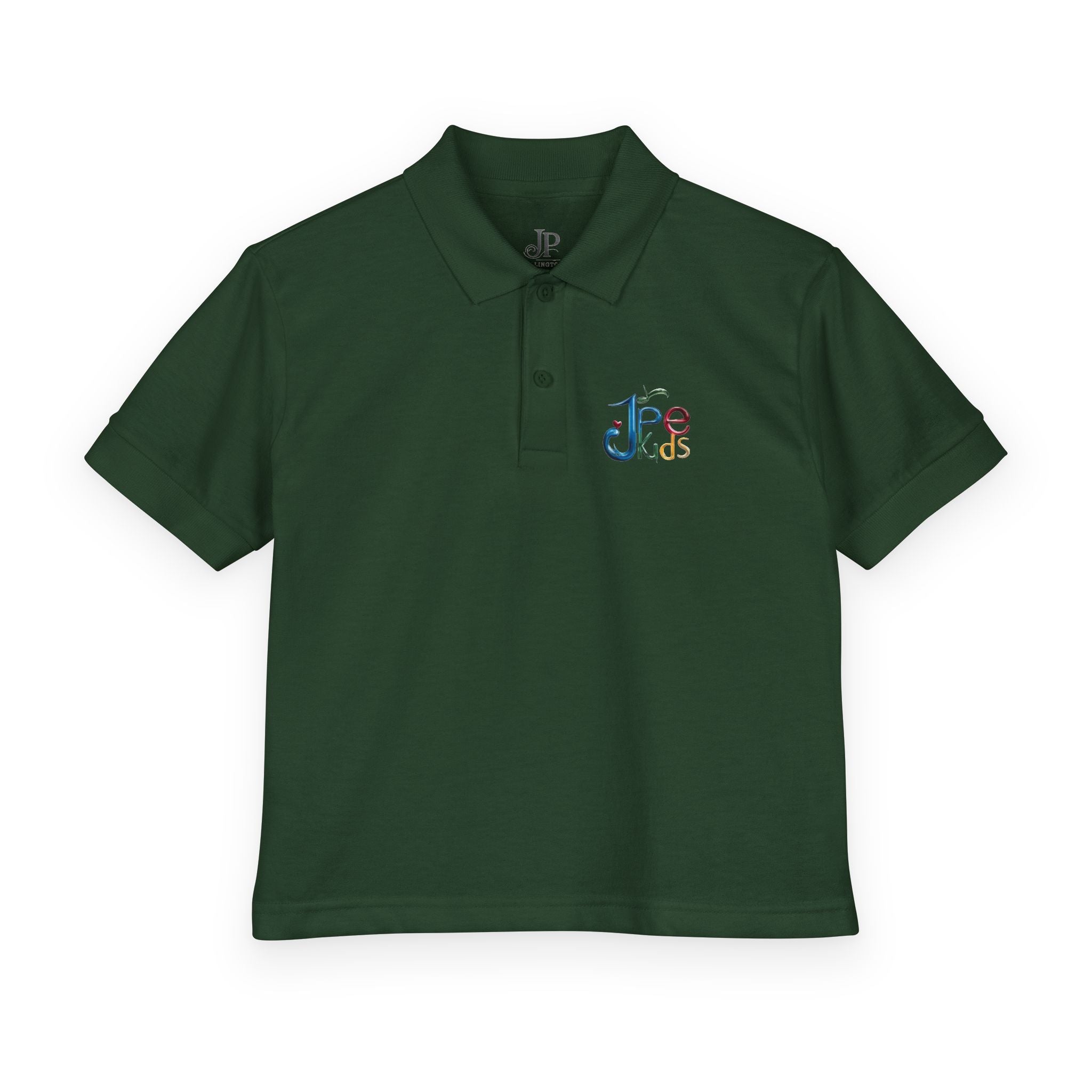 Buntes Kinder-Poloshirt | Besticktes Hope-Logo, JPE Kids