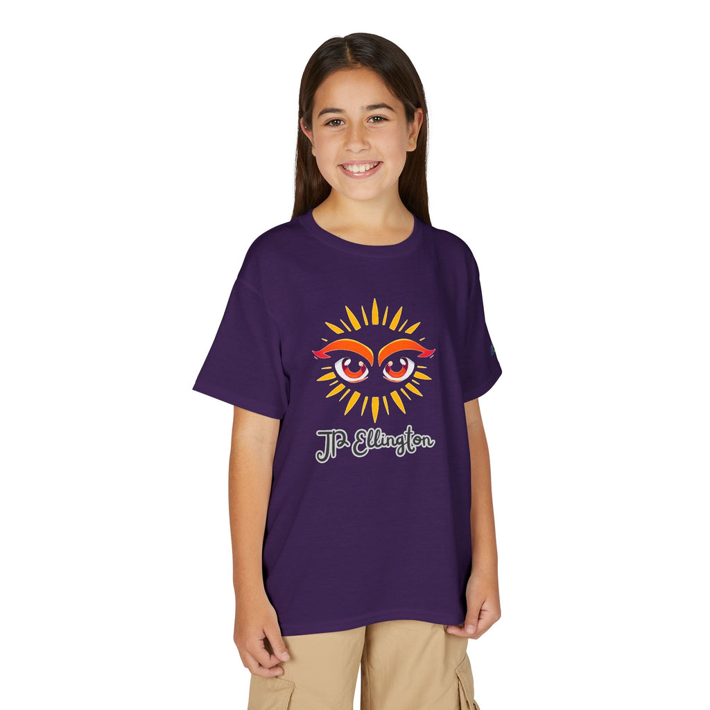 Sun Eyes Graphic T-Shirt | Bright Sun Face, JR Ellington Kids Edition