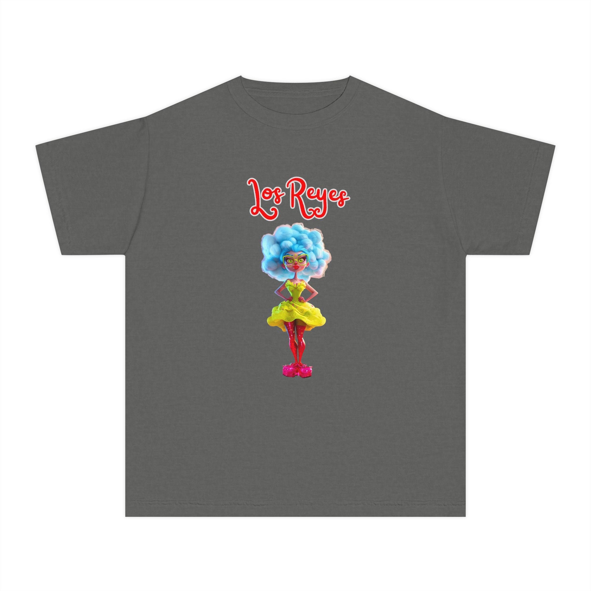 Los Reyes buntes Kinder T-Shirt | Kinder Baumwollshirt von JPE