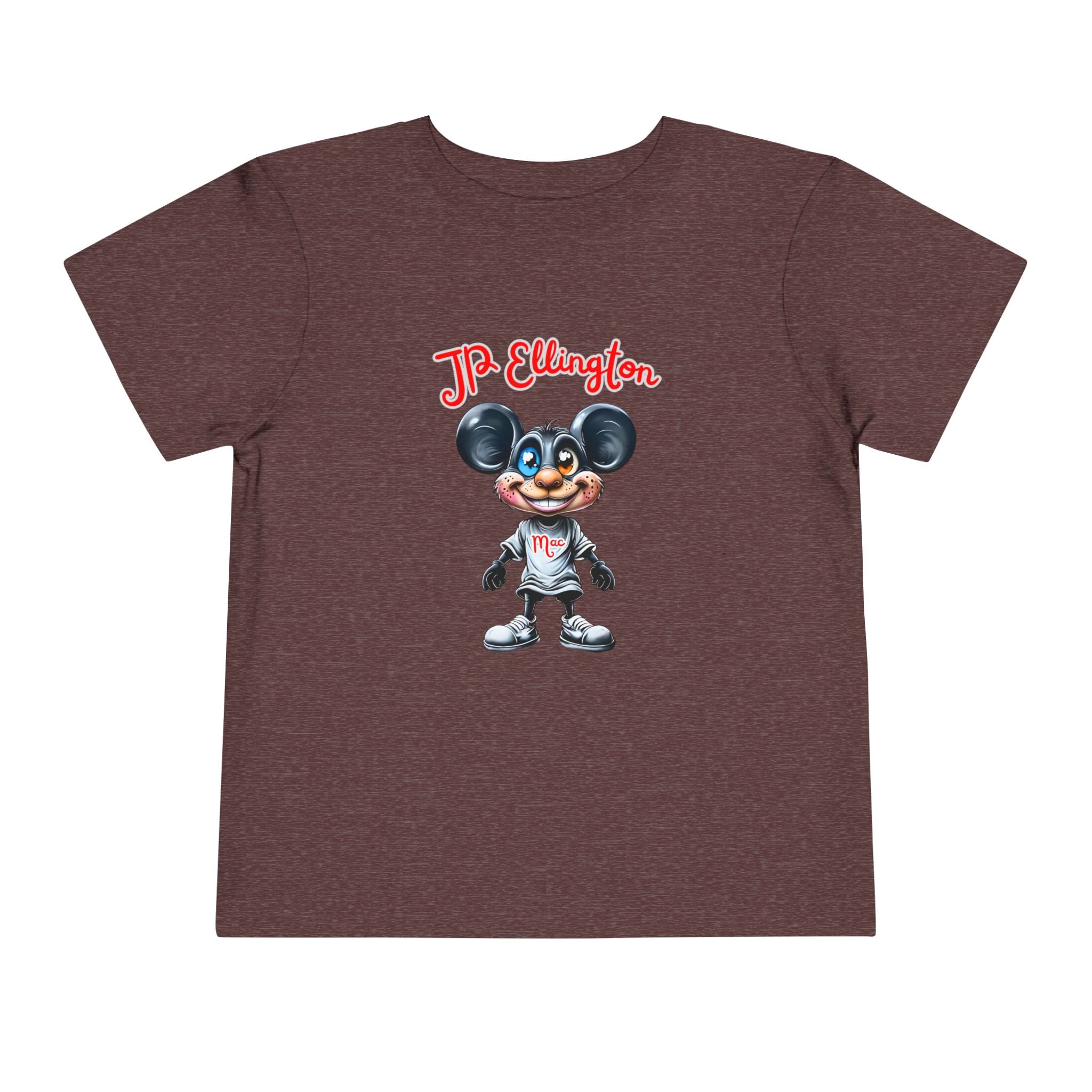 JP Ellington Cartoon Maus Charakter T-Shirt | Maus-Illustration im Vintage-Stil