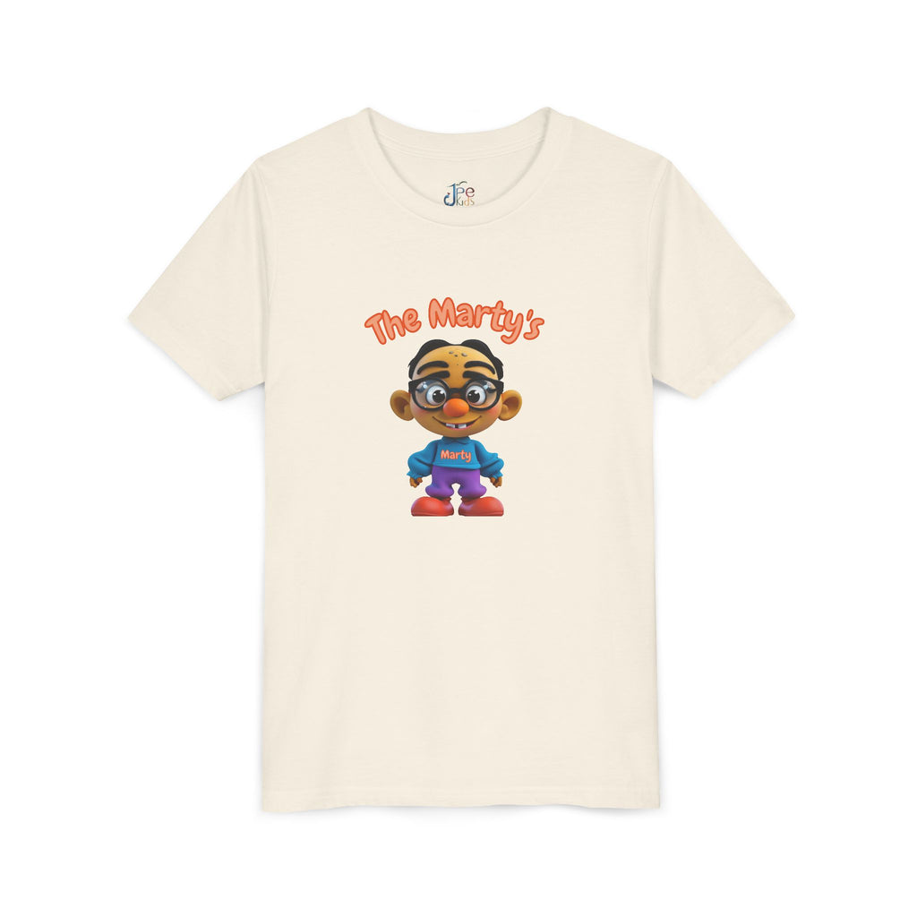 The Marty's Kid Character T-Shirt | Youth Tee, Cartoon Boy Design