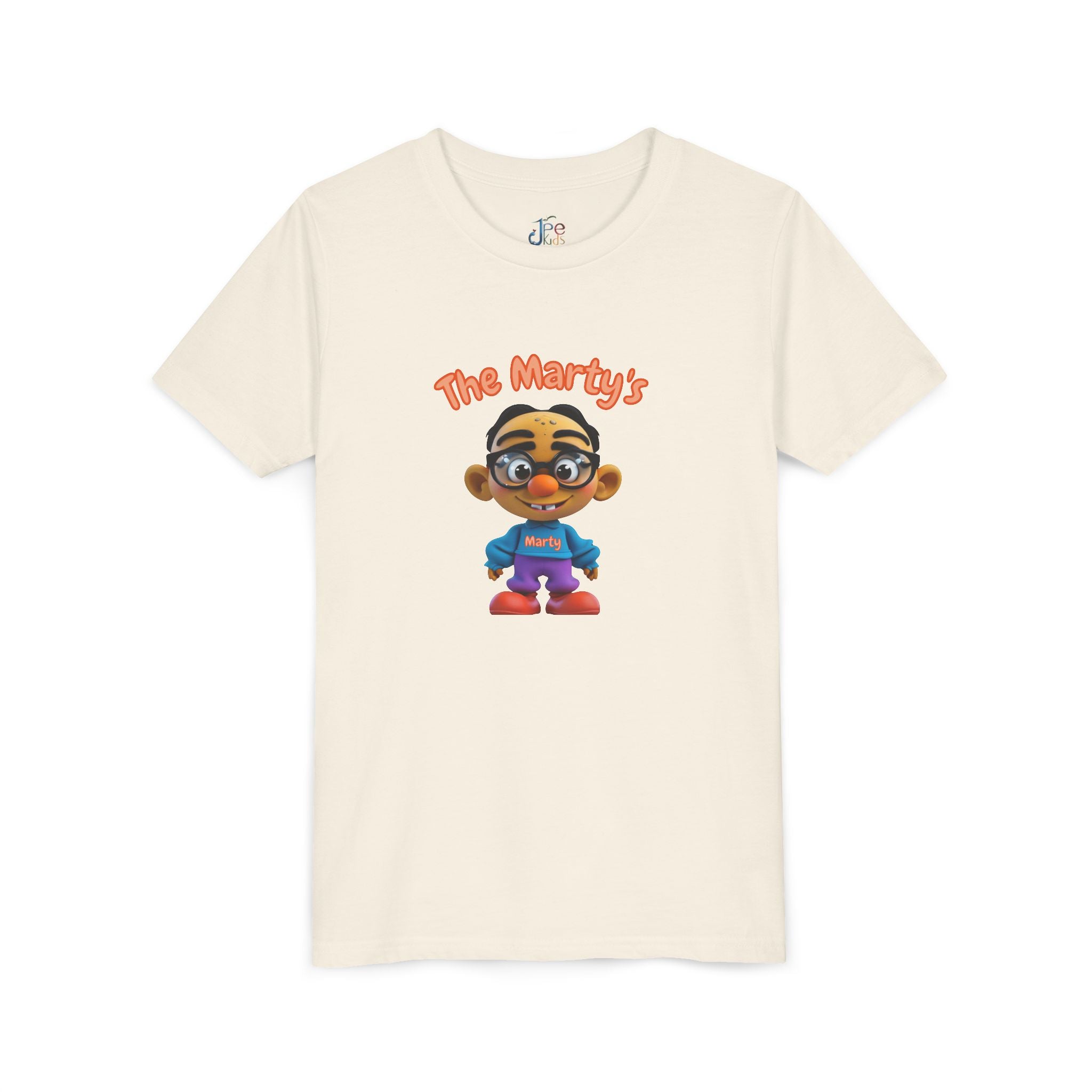 The Marty's Kid Character T-Shirt | Youth Tee, Cartoon Boy Design