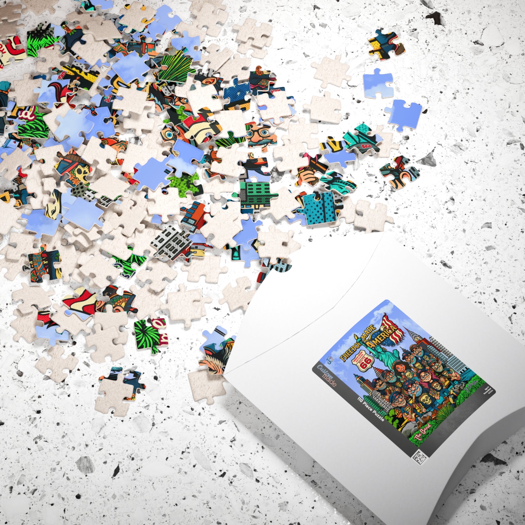 Freedom made America  Puzzle | New York puzzle