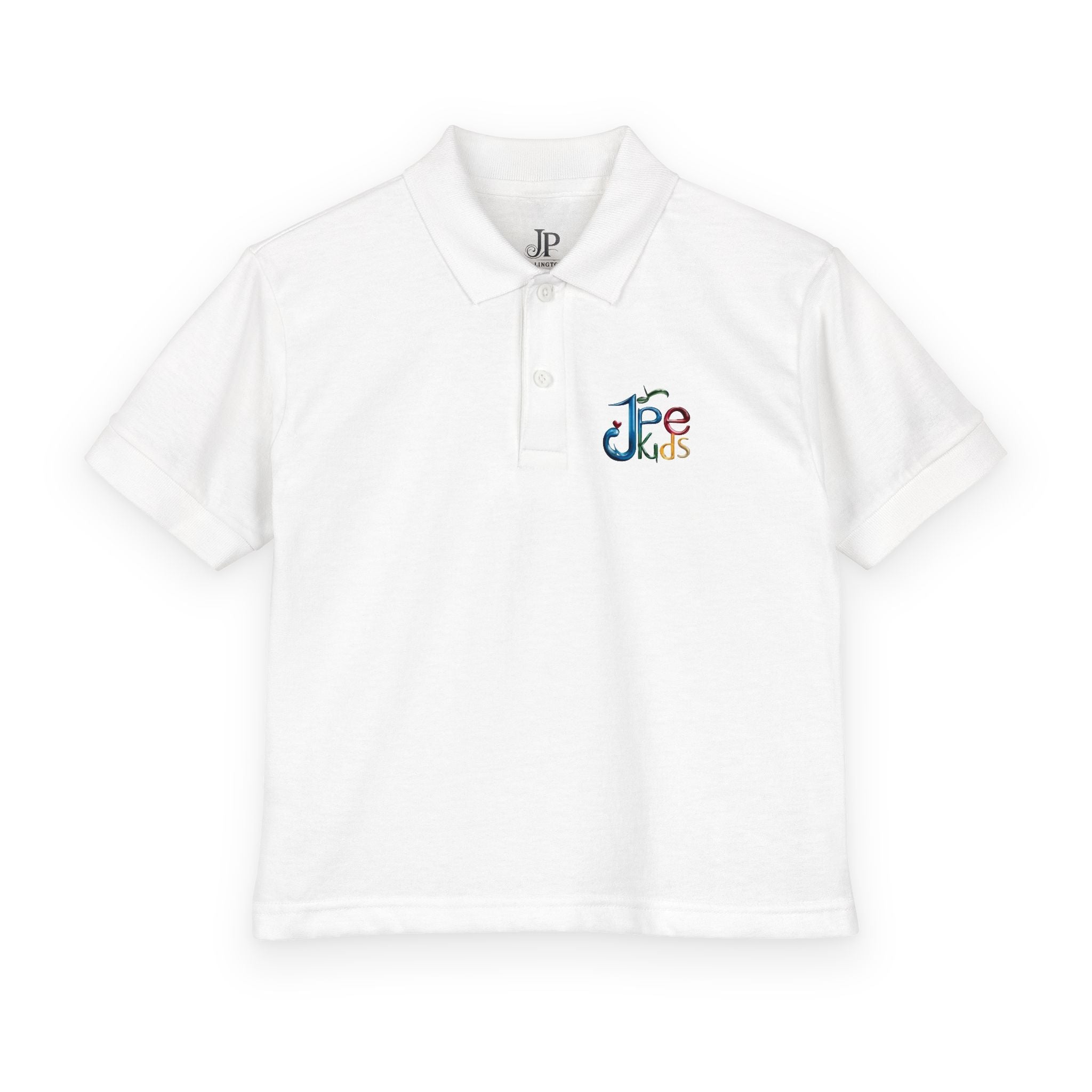 Buntes Kinder-Poloshirt | Besticktes Hope-Logo, JPE Kids
