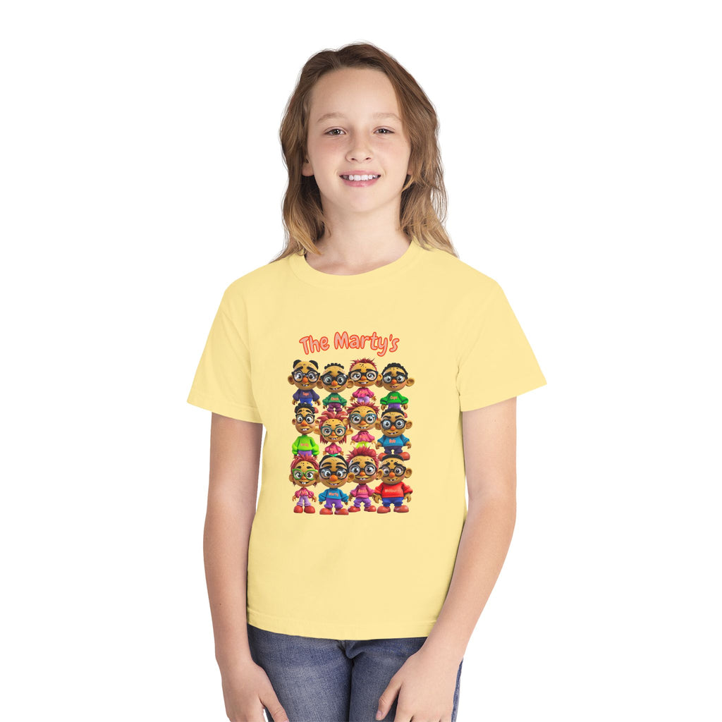 The Martys Cartoon T-Shirt | JPE Kids Graphic Character Shirt