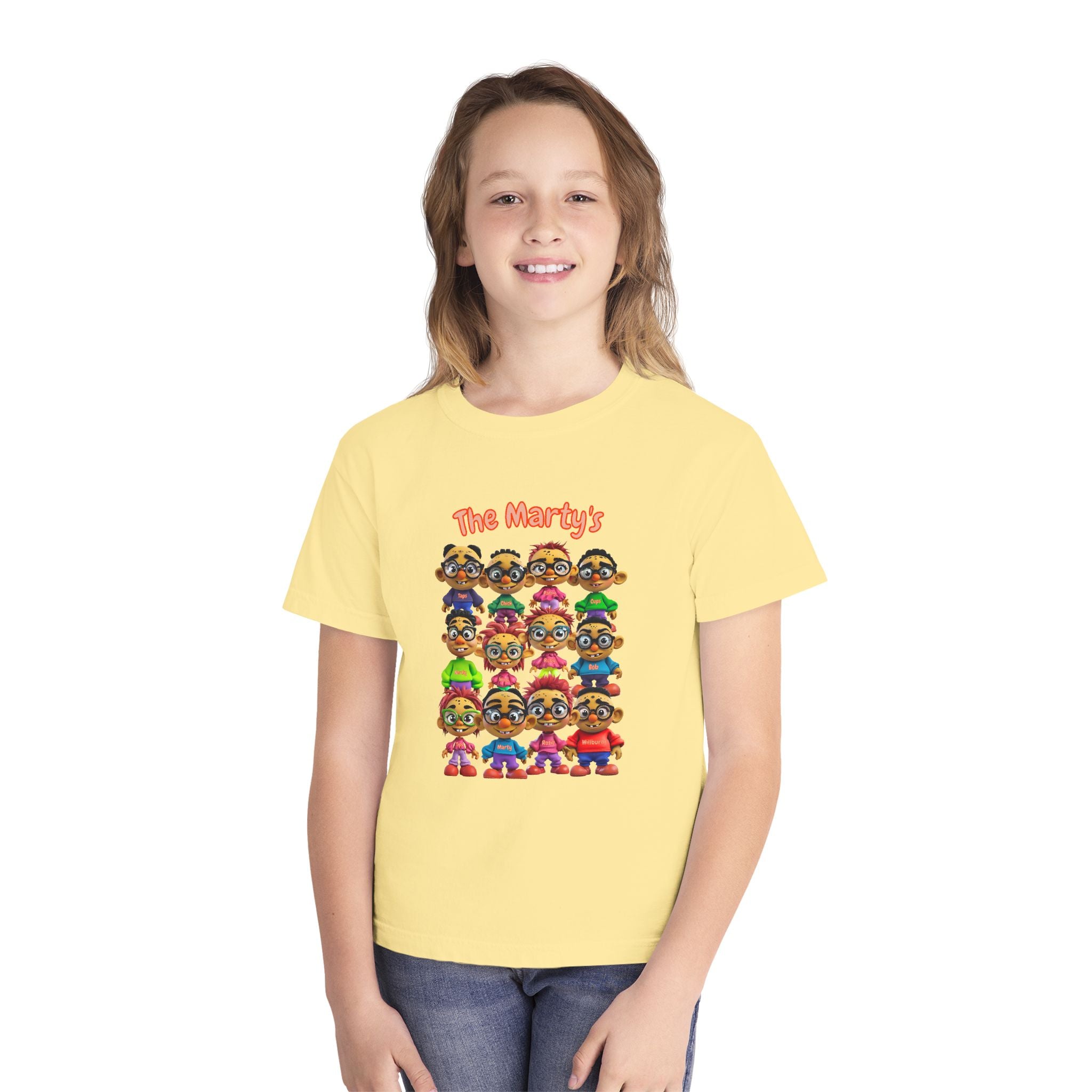 The Martys Cartoon T-Shirt | JPE Kids Graphic Character Shirt