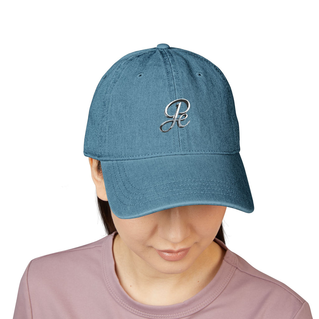 JP Ellington Denim Baseball Cap | Monogram Lettering