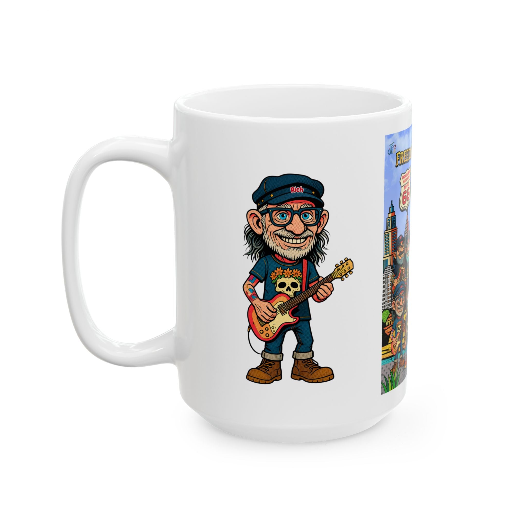 Freedom Made America mug | USA Coffee mug - New York coffee mug