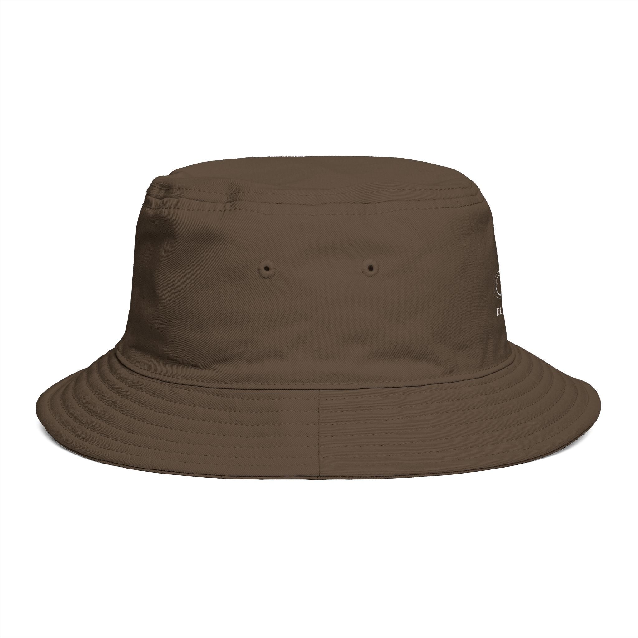 JP Ellington Embroidered Bucket Hat | Personalized Initials, Brown