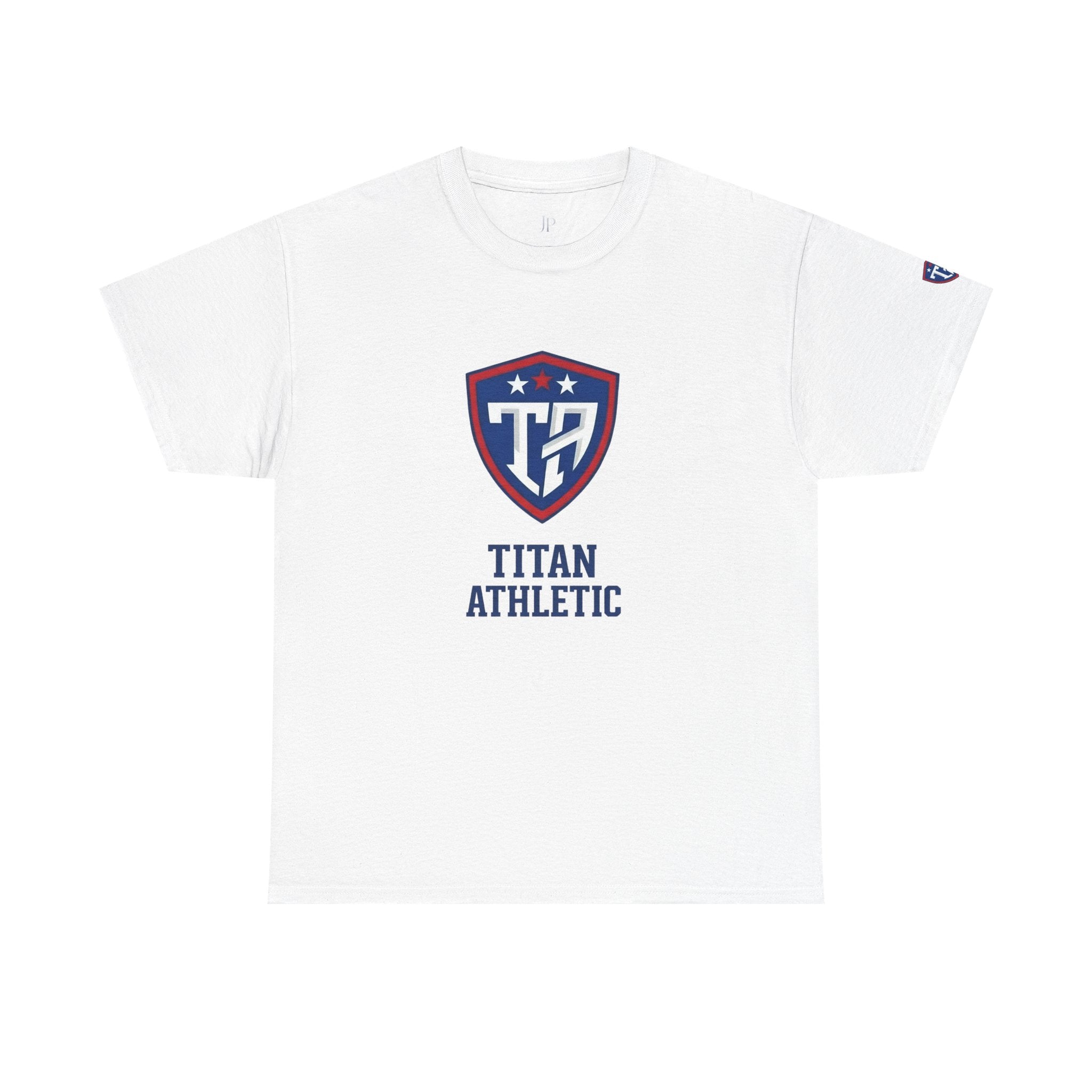 Titan Athleti Shield Tee | Sport-Logo-T-Shirt, Schulmannschaftsbekleidung, JP Ellington