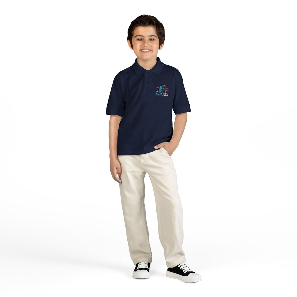 Colorful Kids Polo | Embroidered Hope Logo, JPE Kids