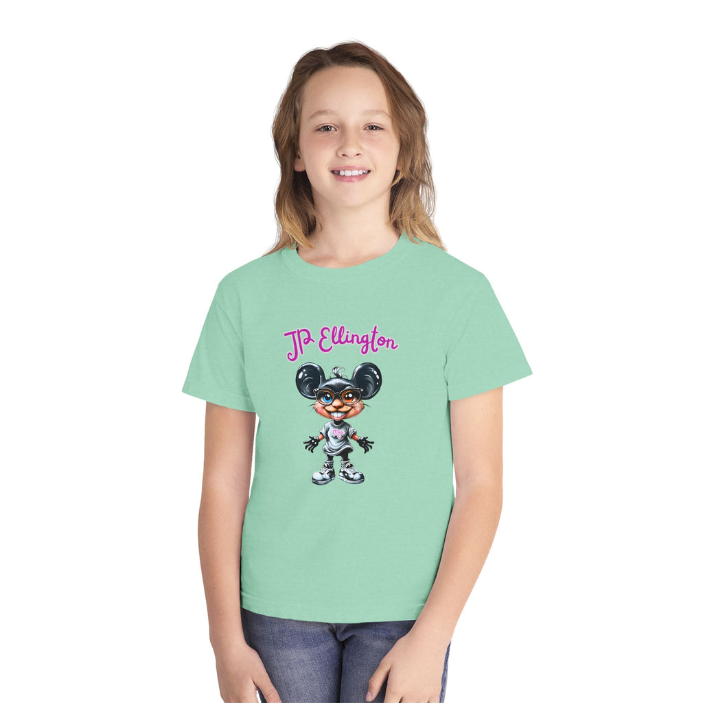 JP Ellington Mouse Character Tee | Cute Cartoon Kid Shirt