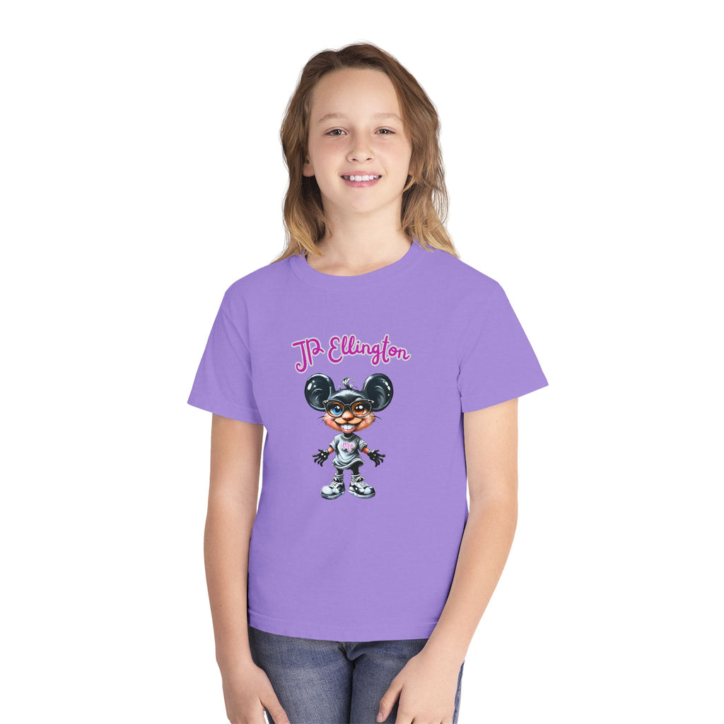 JP Ellington Mouse Character Tee | Cute Cartoon Kid Shirt