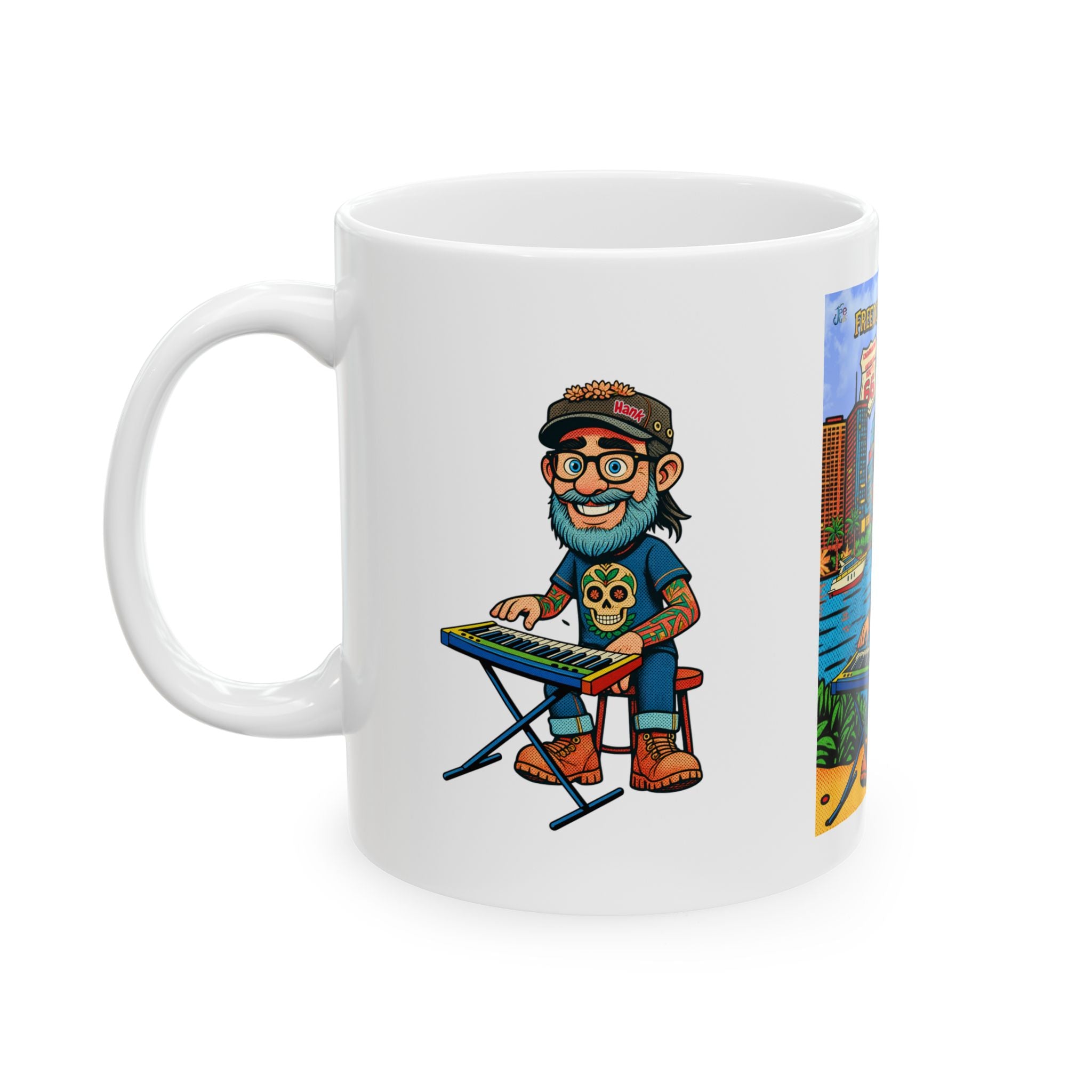 Freedom Made America mug | Miami mug, usa, florida
