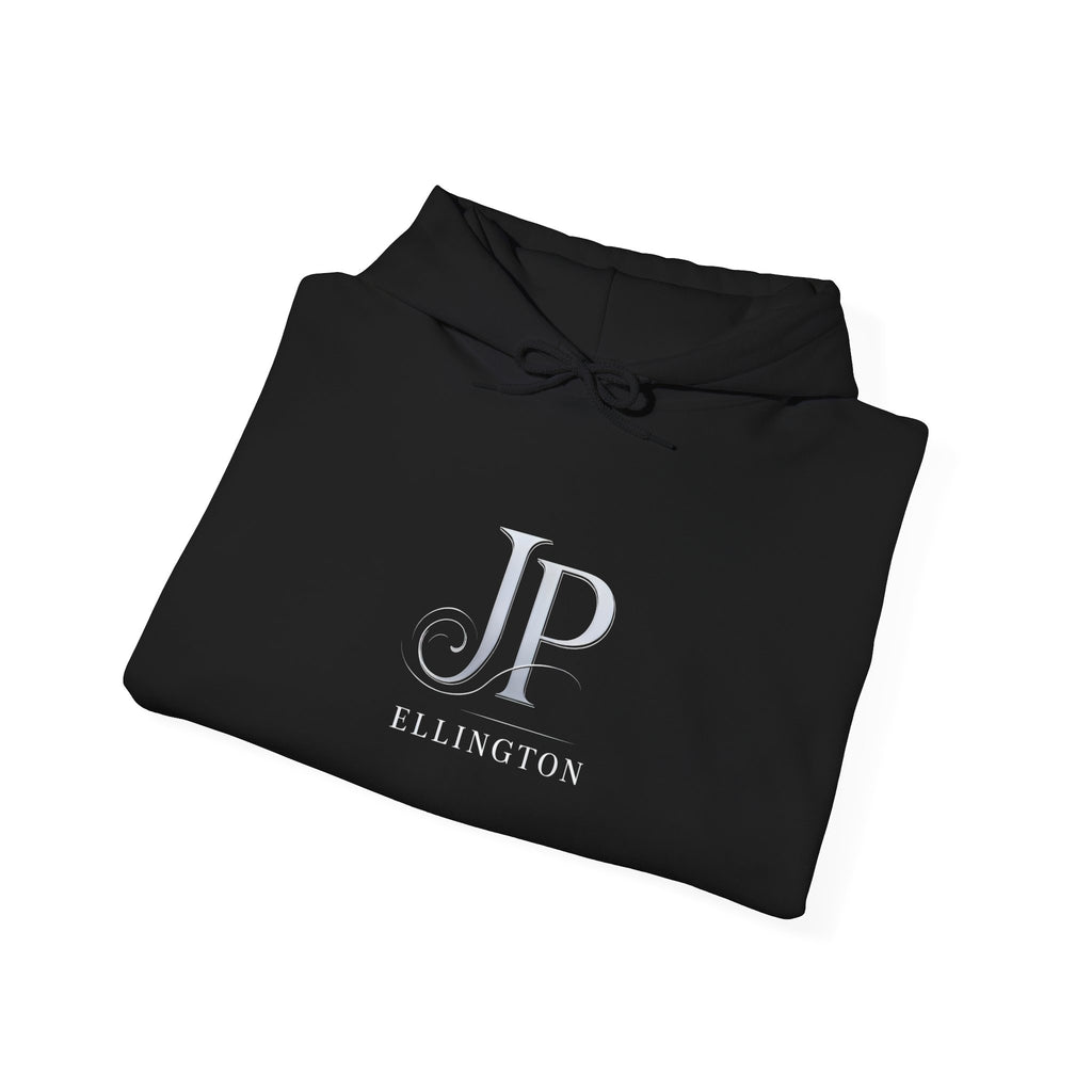 JP Ellington Hoodie | Elegant Initials Logo Sweatshirt