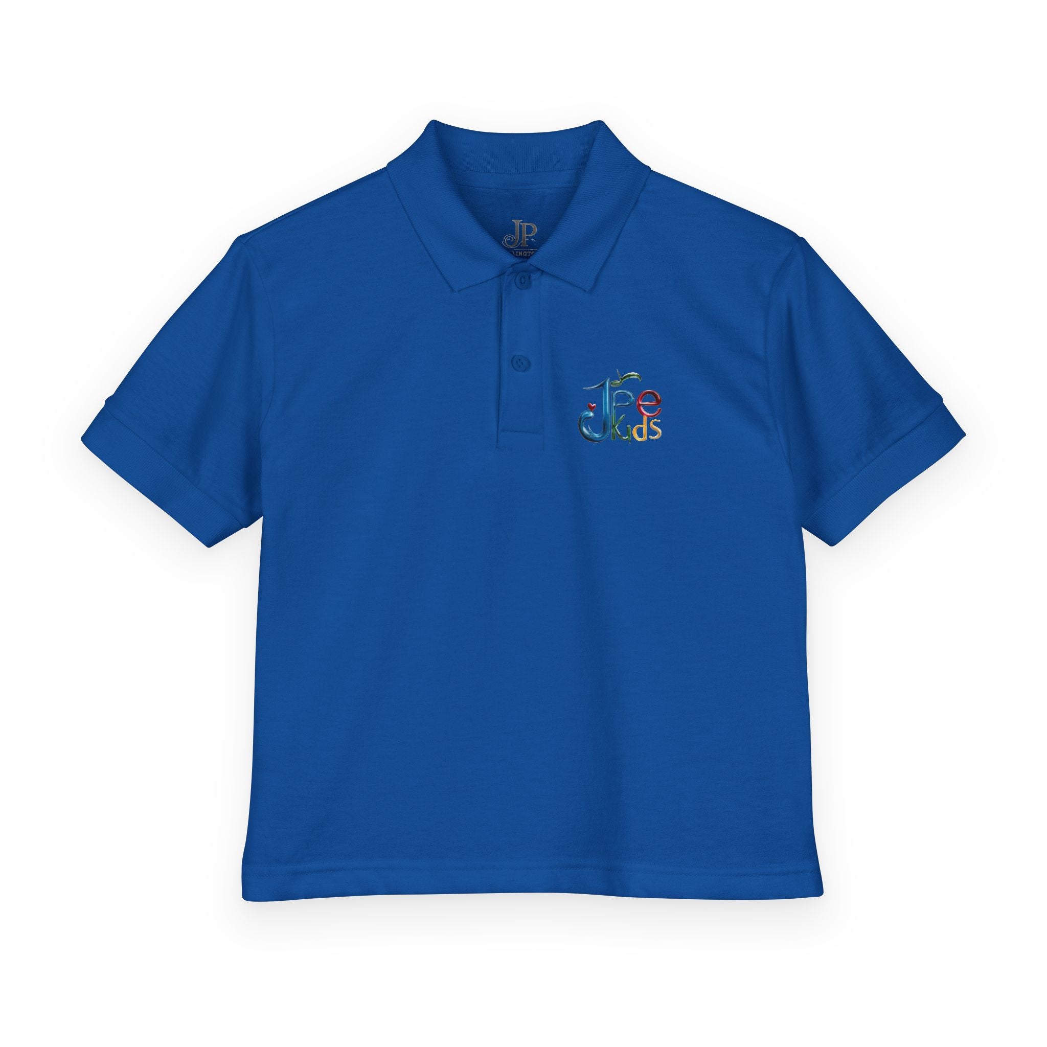 Buntes Kinder-Poloshirt | Besticktes Hope-Logo, JPE Kids