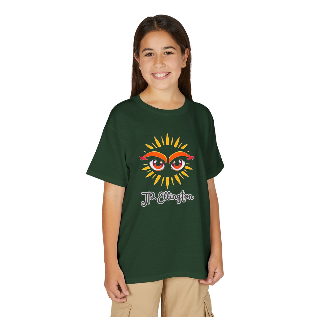 Sun Eyes Graphic T-Shirt | Bright Sun Face, JR Ellington Kids Edition