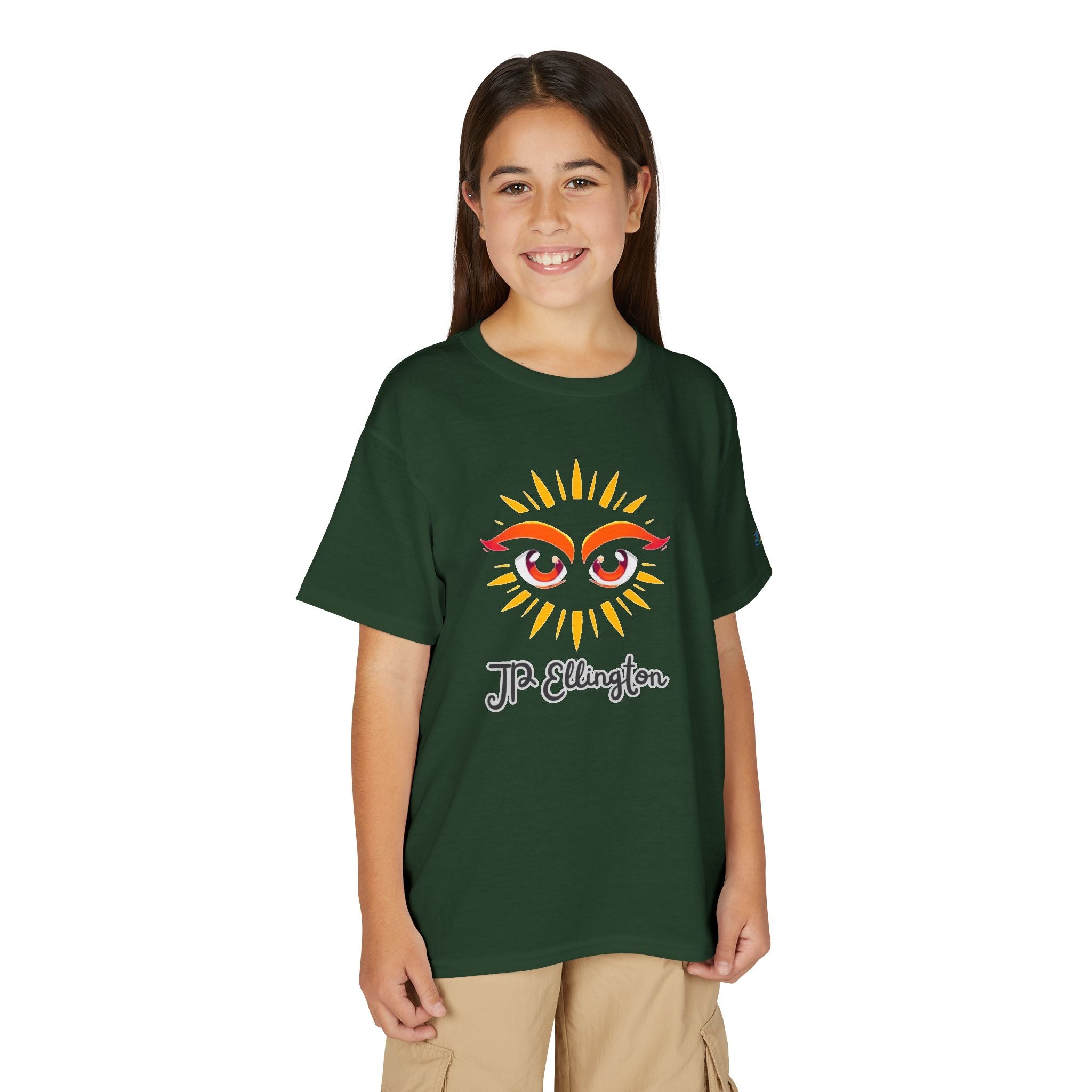 Sun Eyes Graphic T-Shirt | Bright Sun Face, JR Ellington Kids Edition